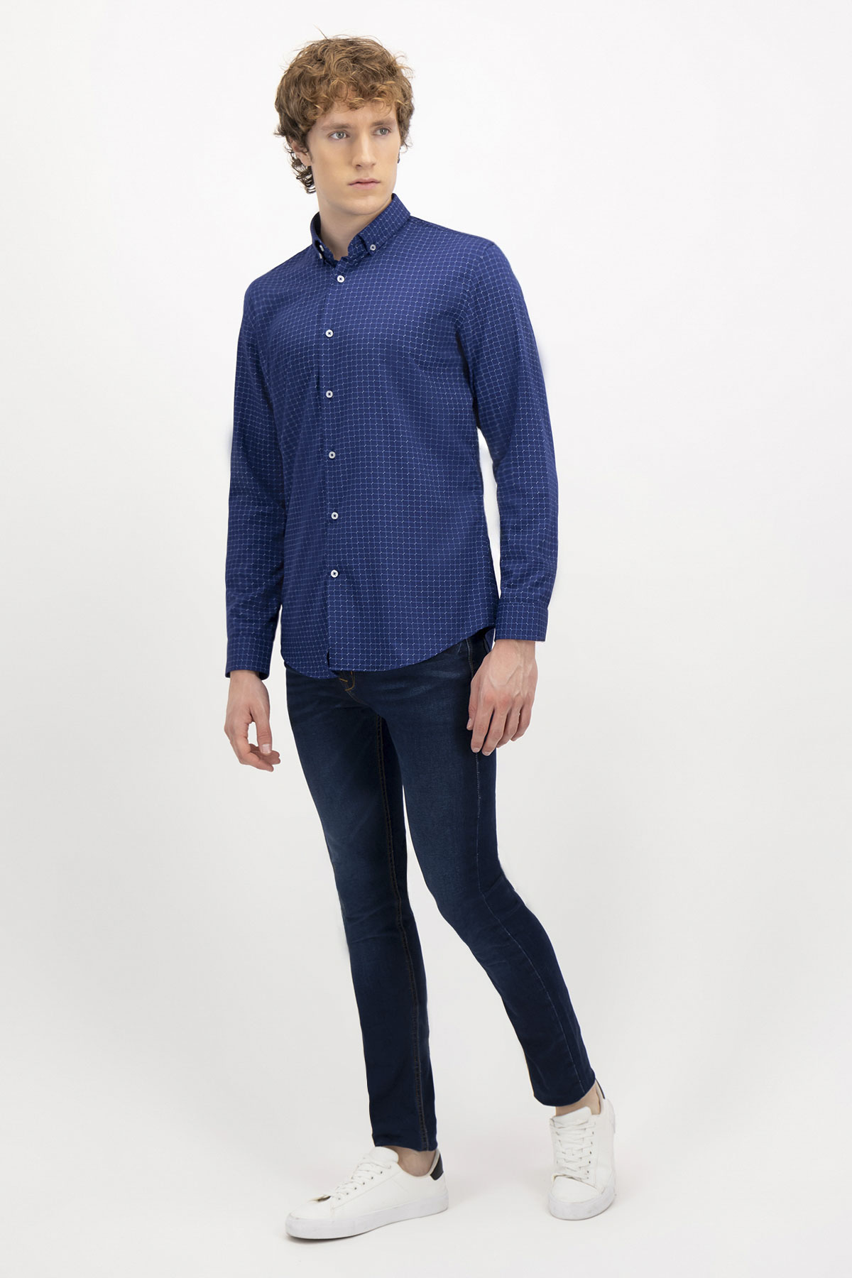 Camisa Casual Bamboo Fiber Slim Fit Lmental image number 3