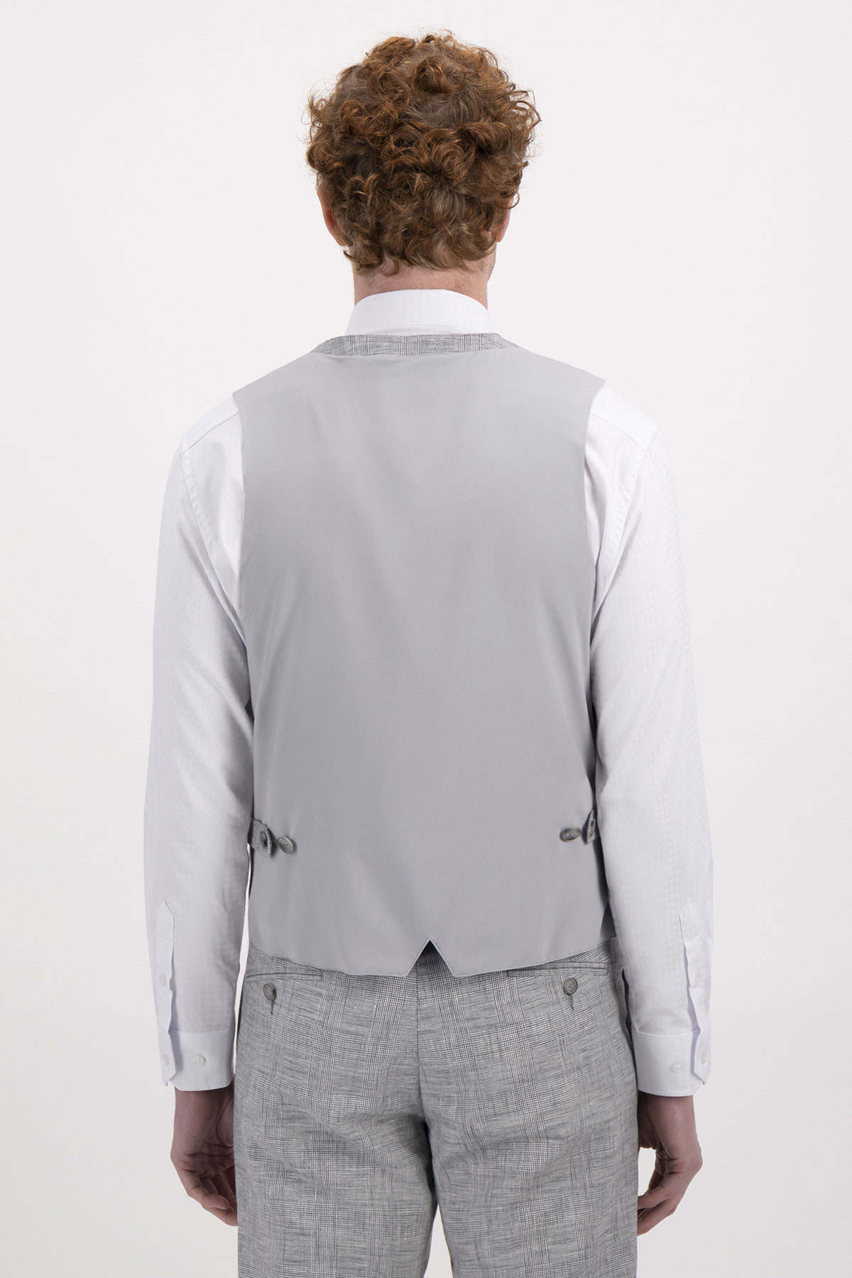 chaleco formal lino slim fit lmental