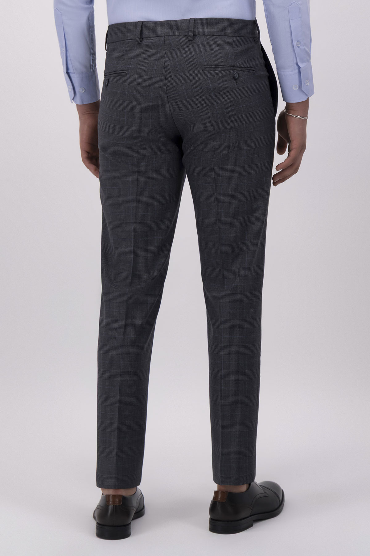 Traje Fresco Di Lana Slim Fit Lamberti image number 4