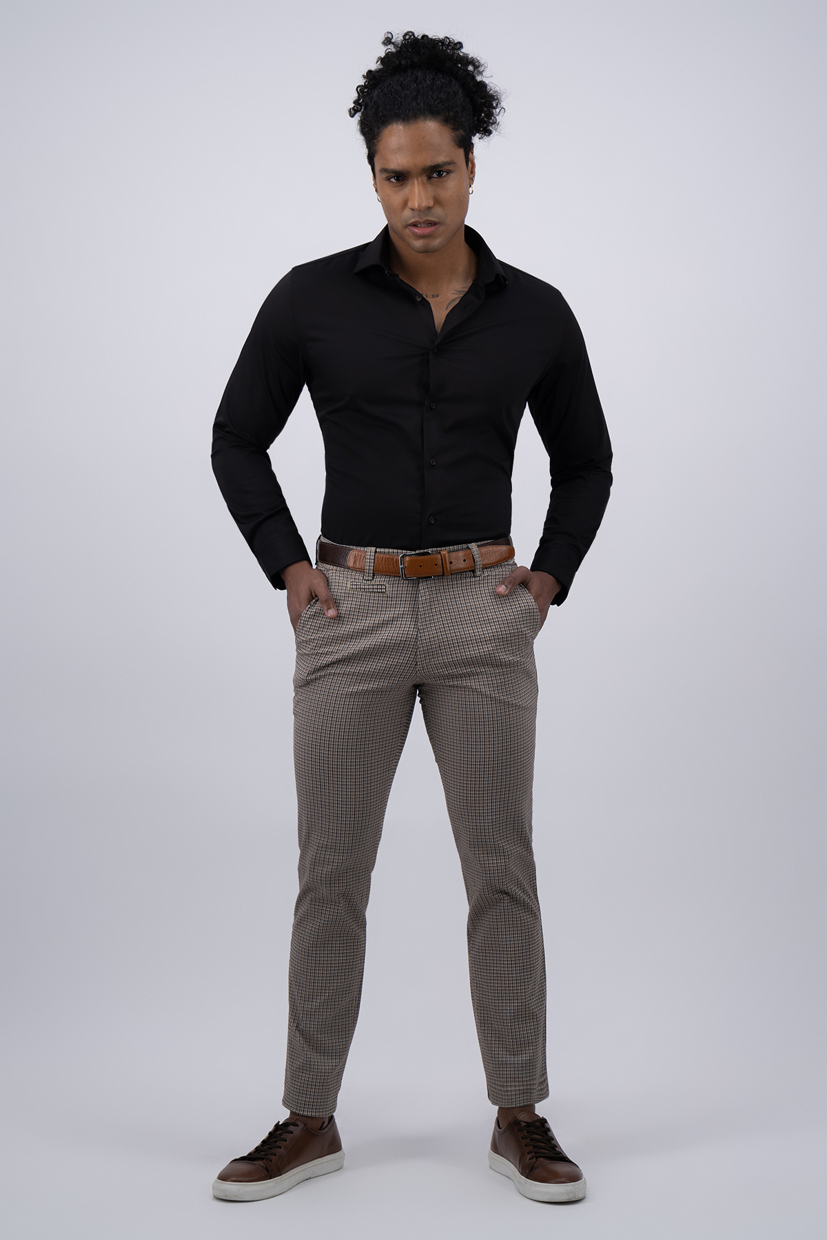 PANTALÓN CASUAL CAFE SLIM FIT LMENTAL