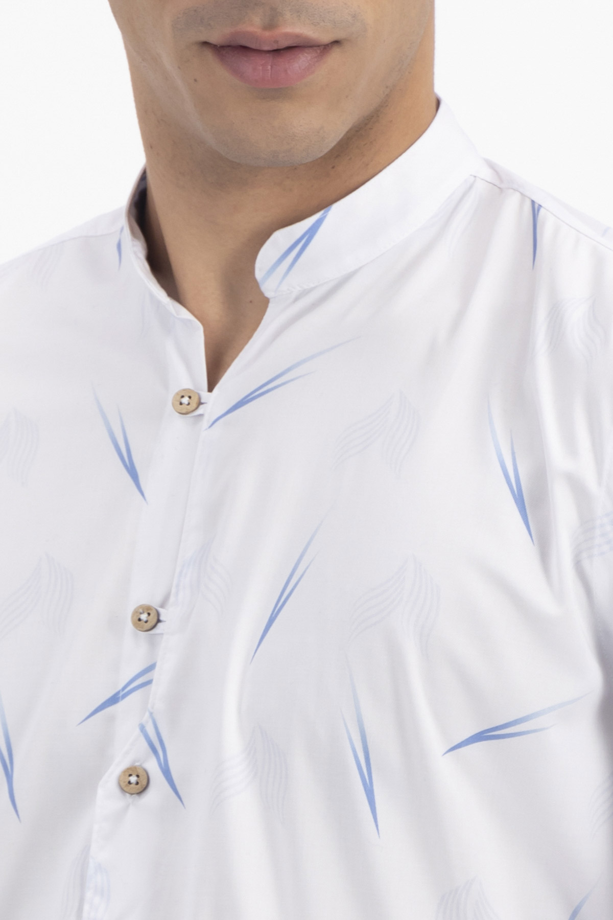CAMISA CASUAL TLAOLLI SLIM FIT MENS FASHION image number 2