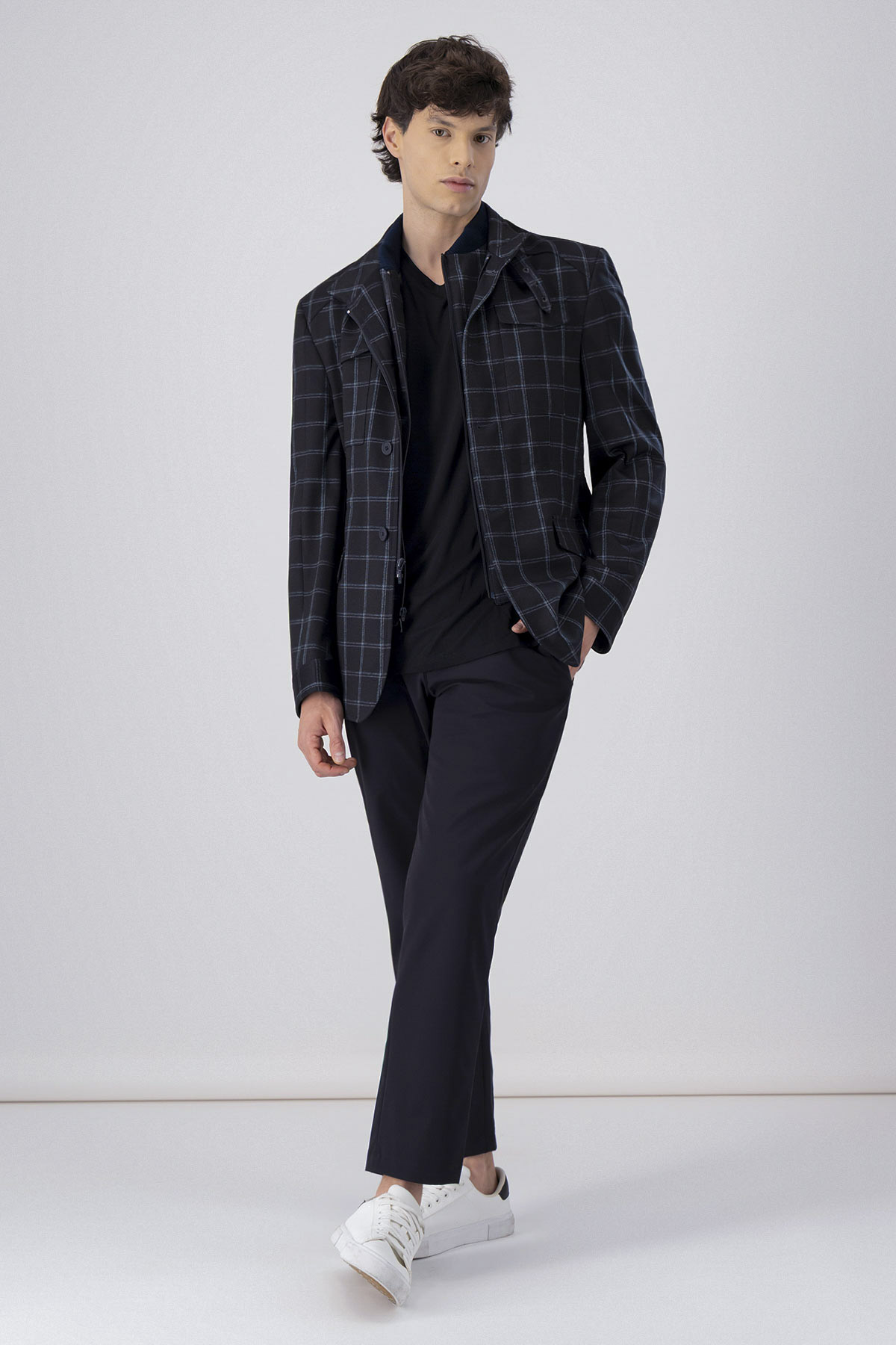 Saco Jersey Slim Fit Lmental
