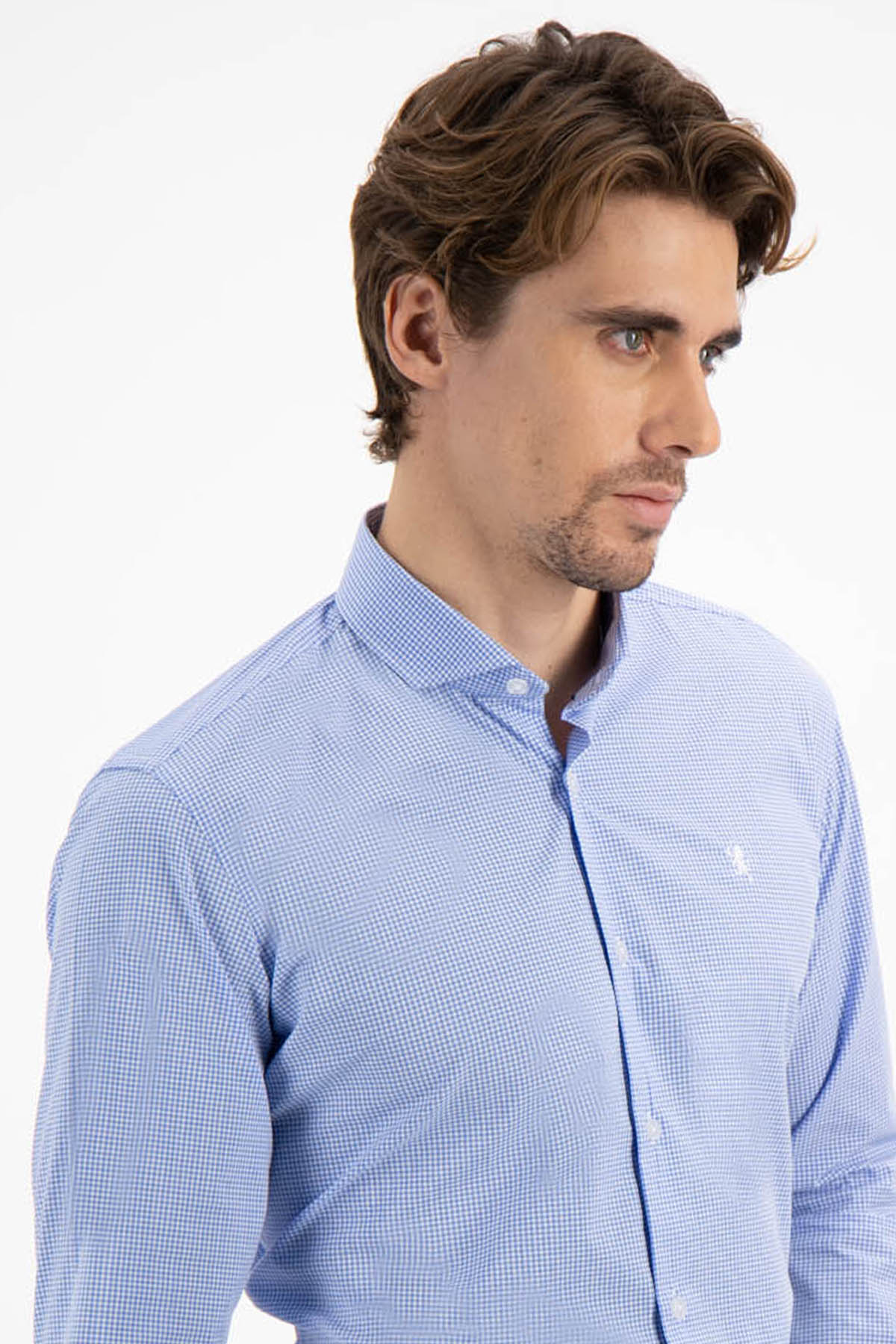 CAMISA CASUAL TENCEL EASY DRY CONTEMPORARY FIT LAMBERTI image number null