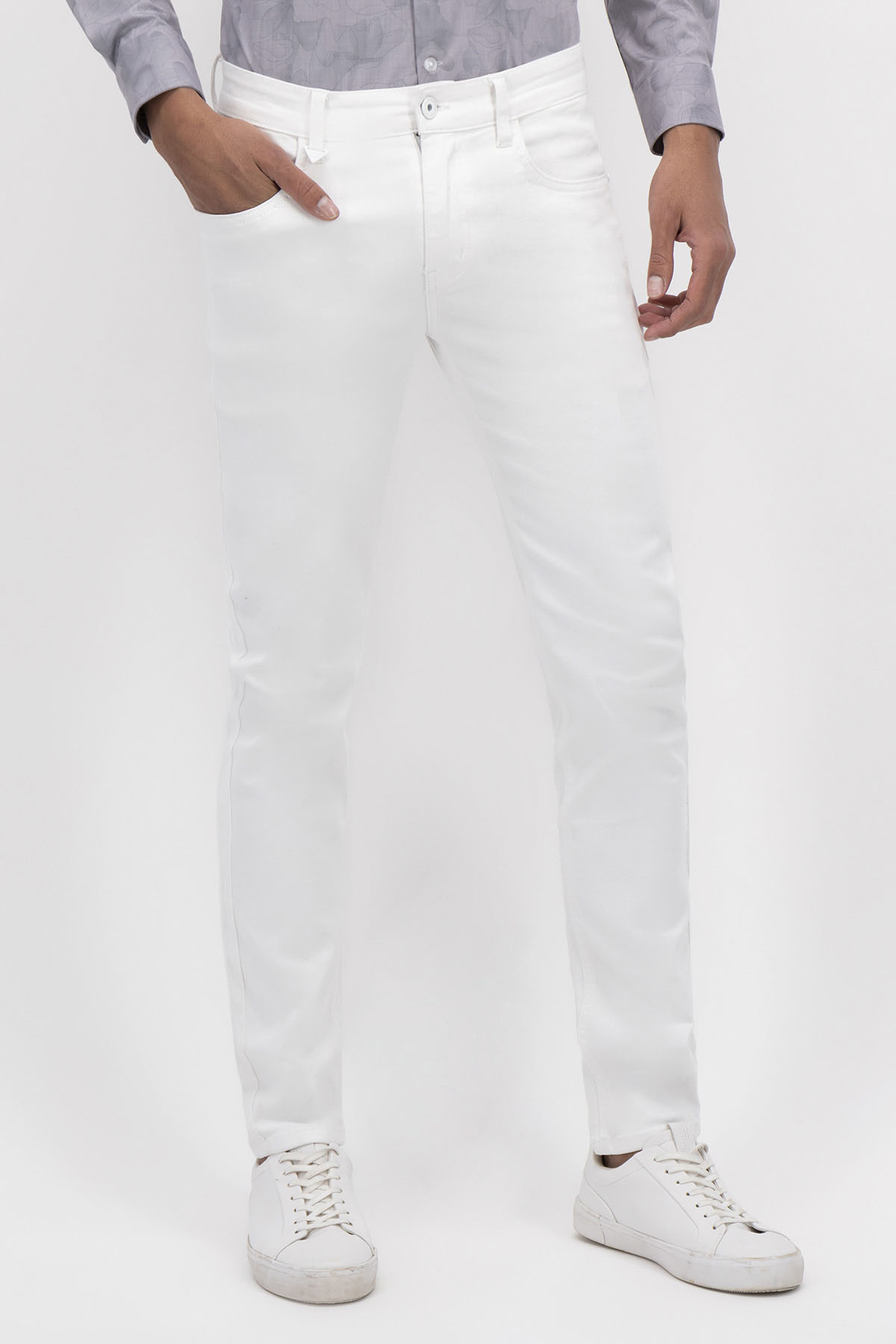 JEANS SLIM FIT BLANCO LMENTAL