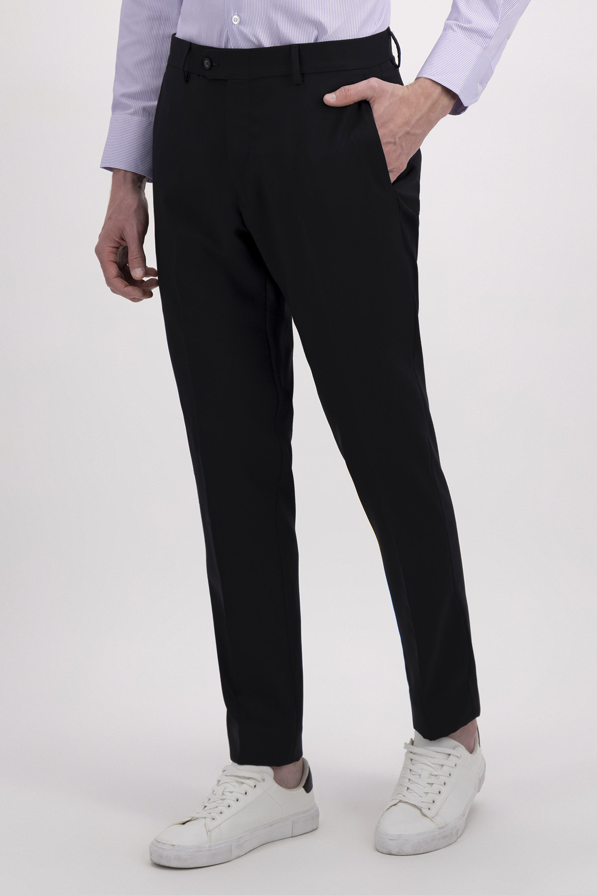 PANTALÓN FORMAL FRESCO DI LANA SLIM FIT LAMBERTI