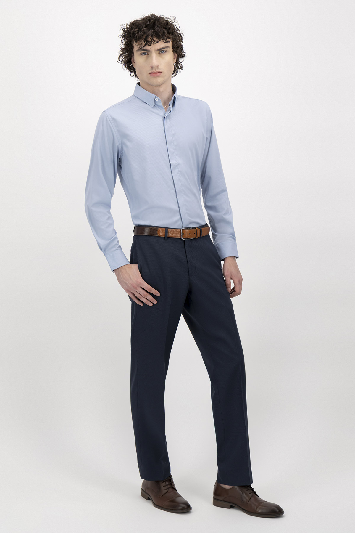 Camisa Formal Bamboo Fiber Skinny Fit Lmental image number 3
