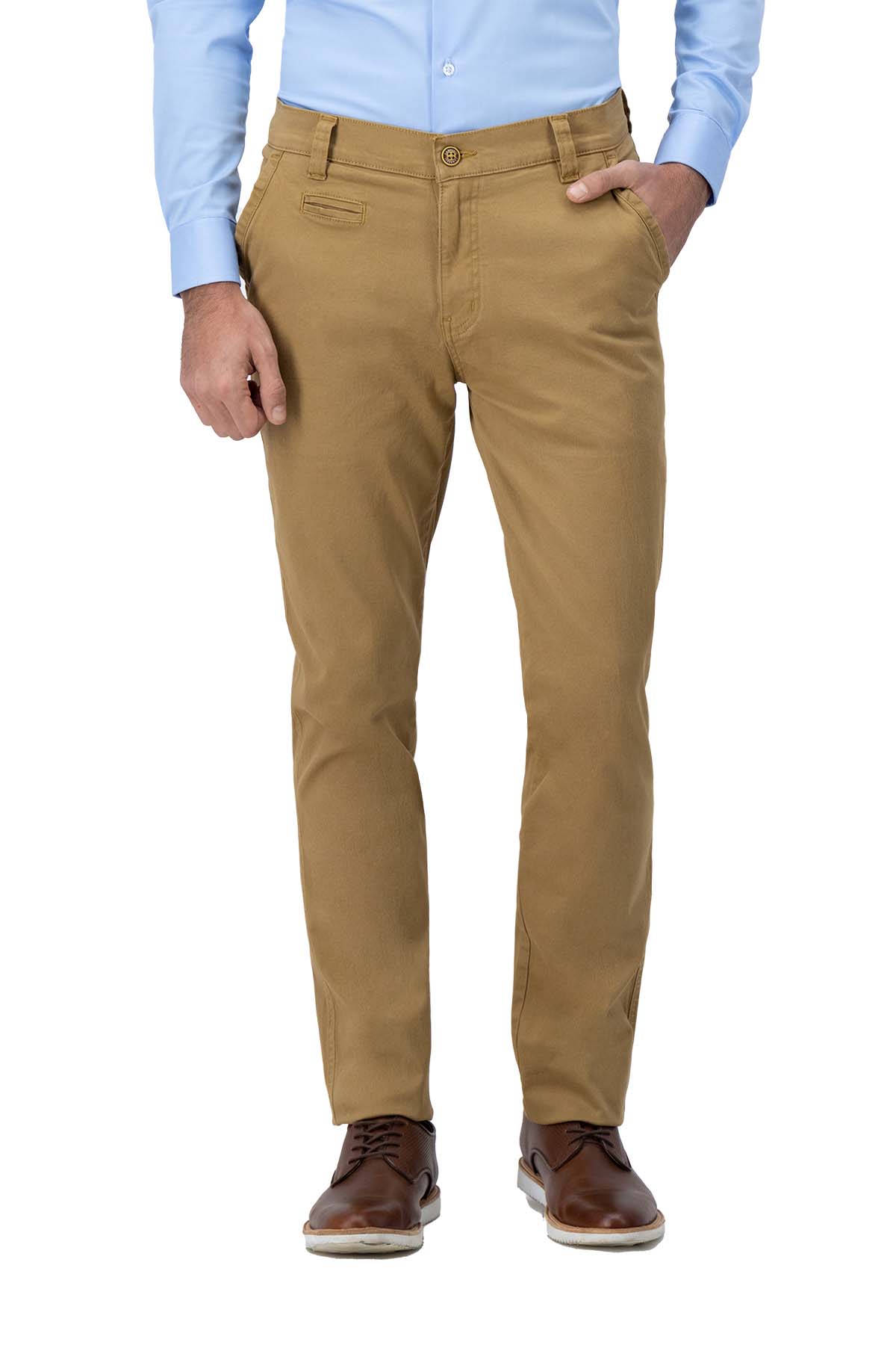 PANTALÓN SPORT CAFÉ CONTEMPORARY FIT LAMBERTI image number 0