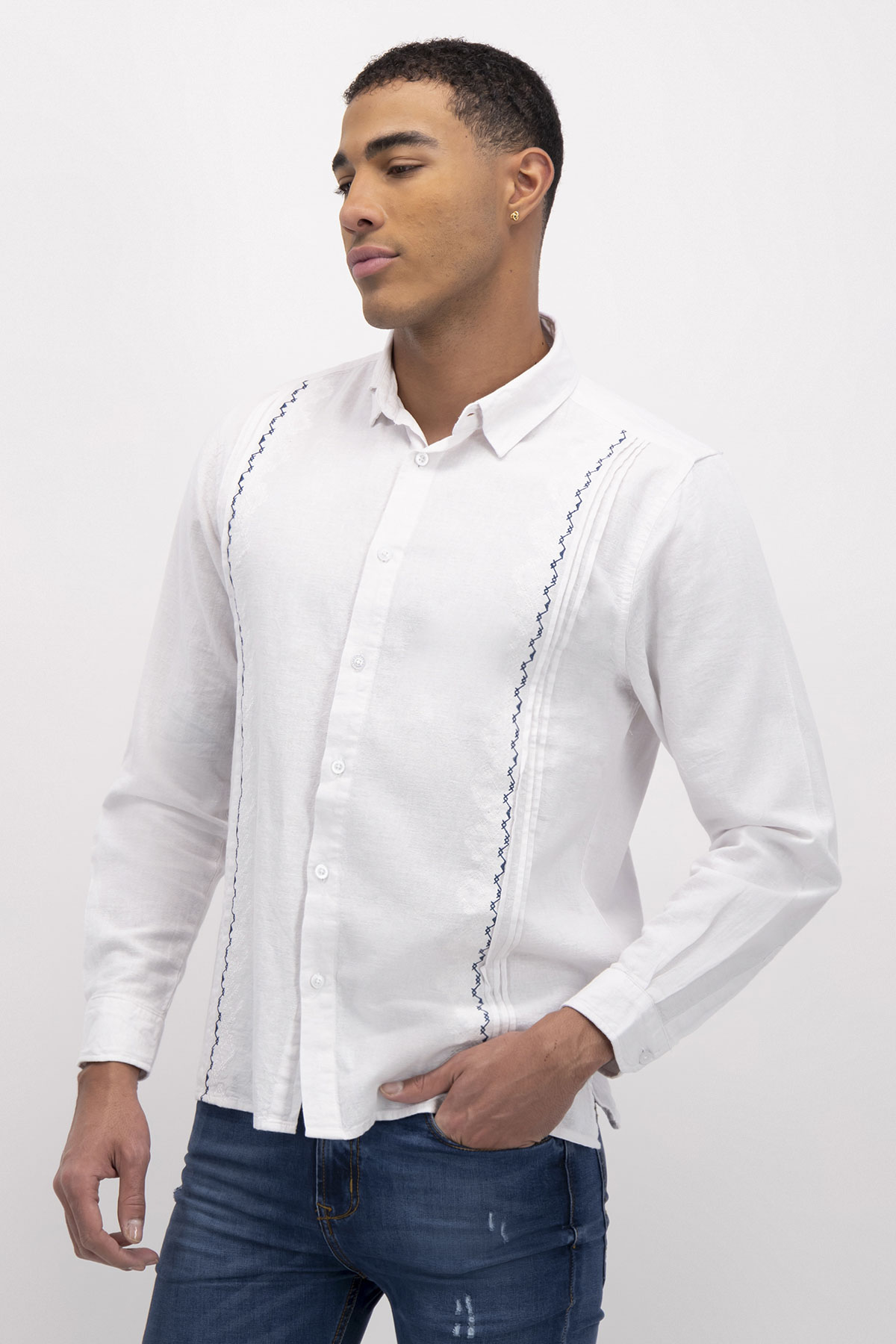 GUAYABERA CONTEMPORARY FIT GUAYAHABANA image number 0