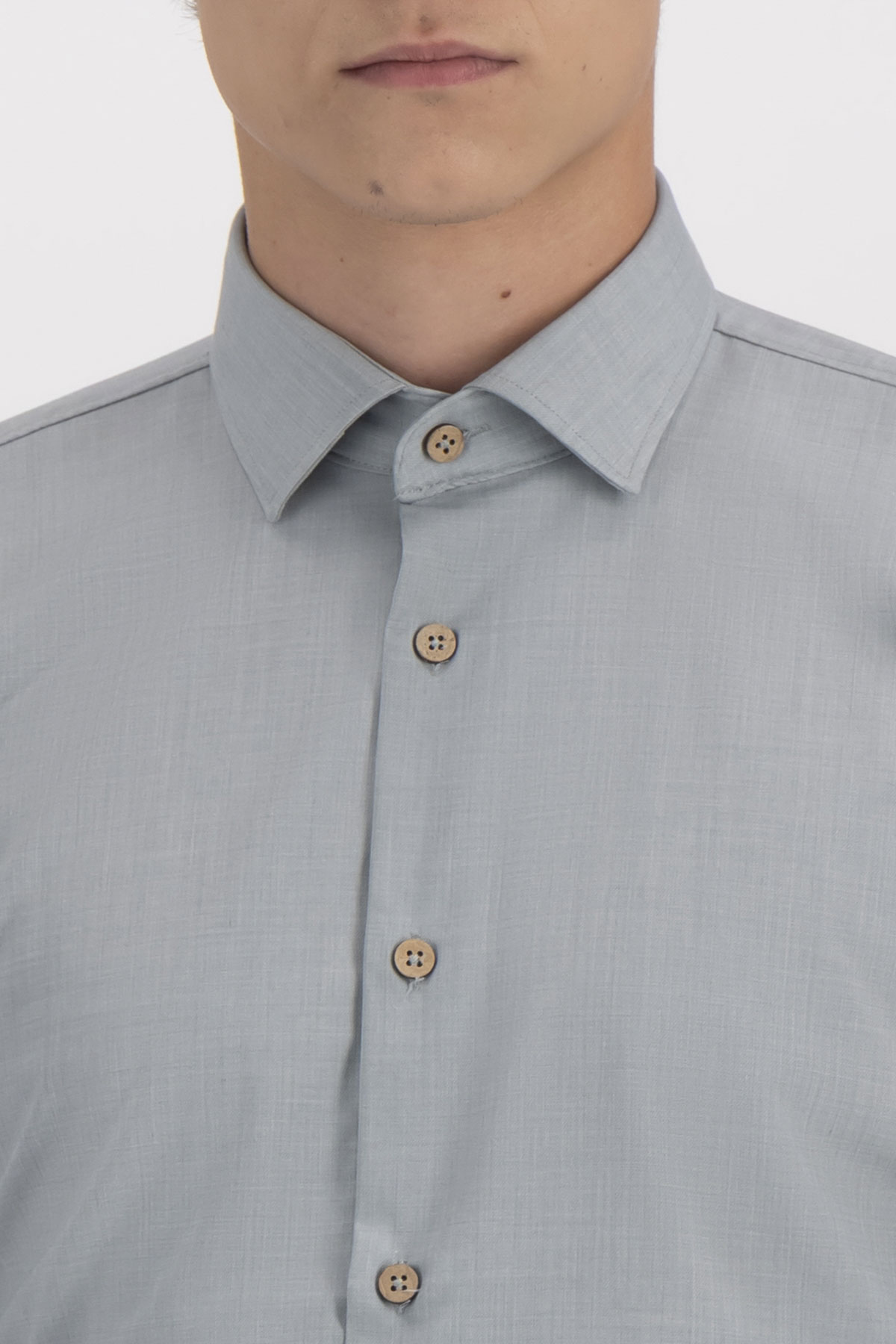 Camisa Formal Tlaolli Slim Fit image number 4