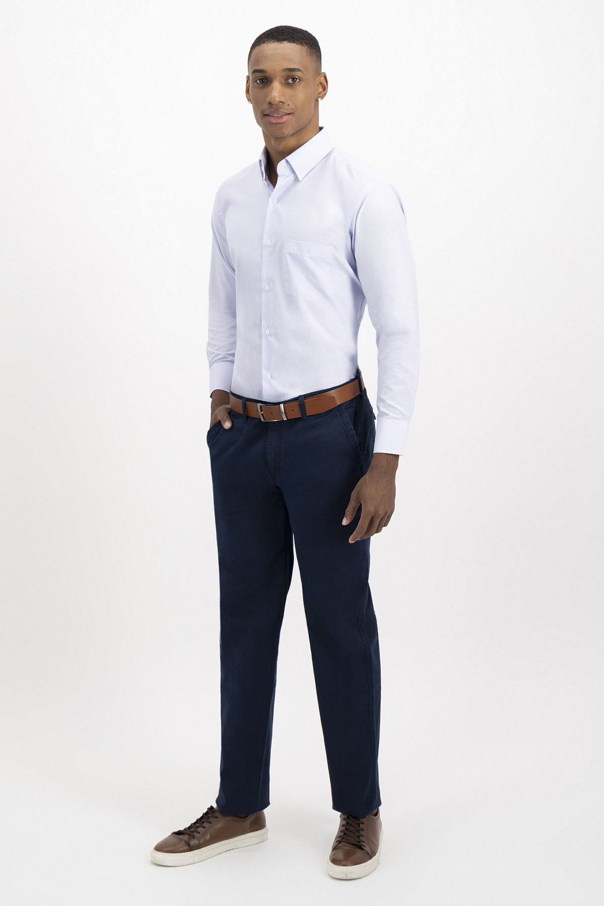 PANTALÓN CASUAL SLIM FIT LAMBERTI image number 2