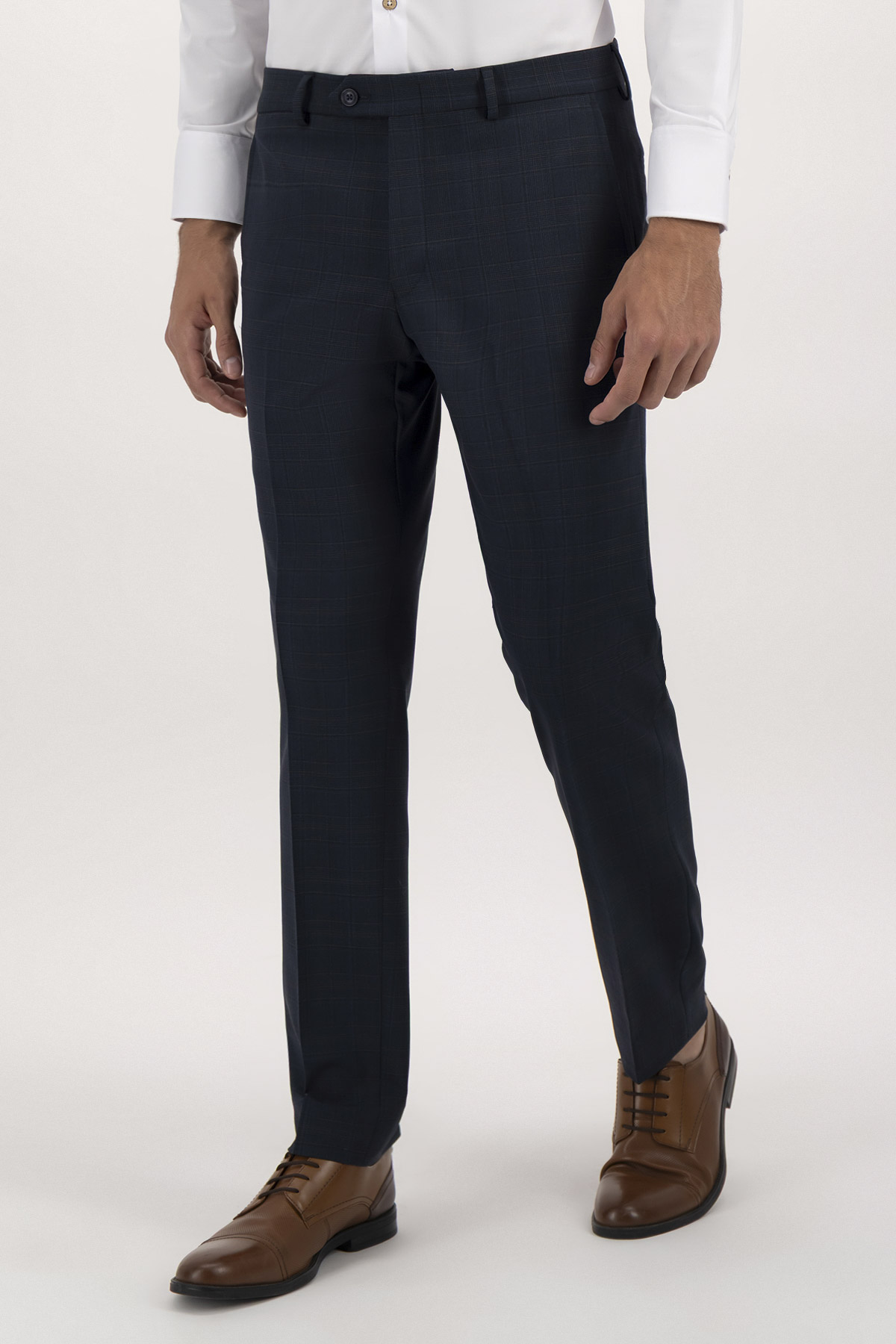 Traje Fresco Di Lana Slim Fit Lamberti image number 3