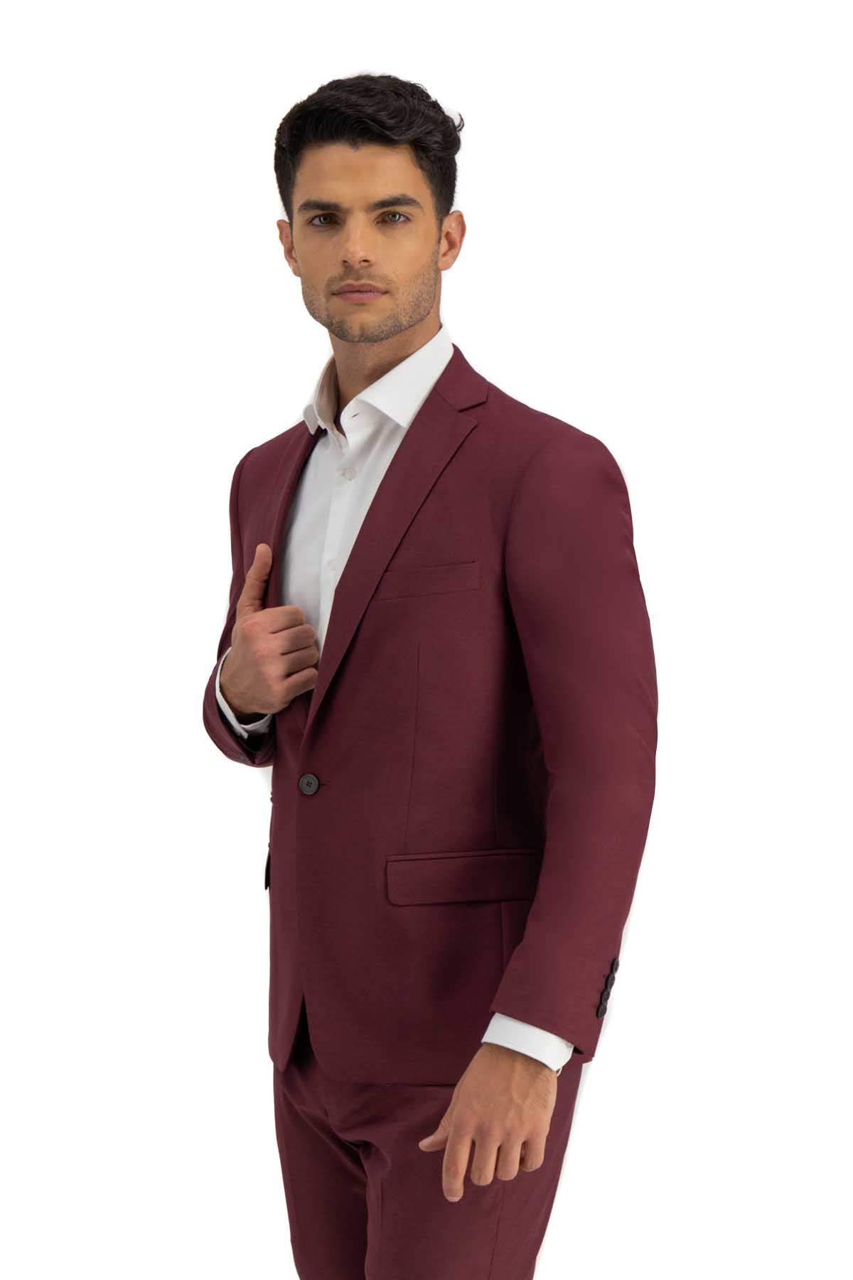 SACO VESTIR VINO SLIM FIT LMENTAL image number 1