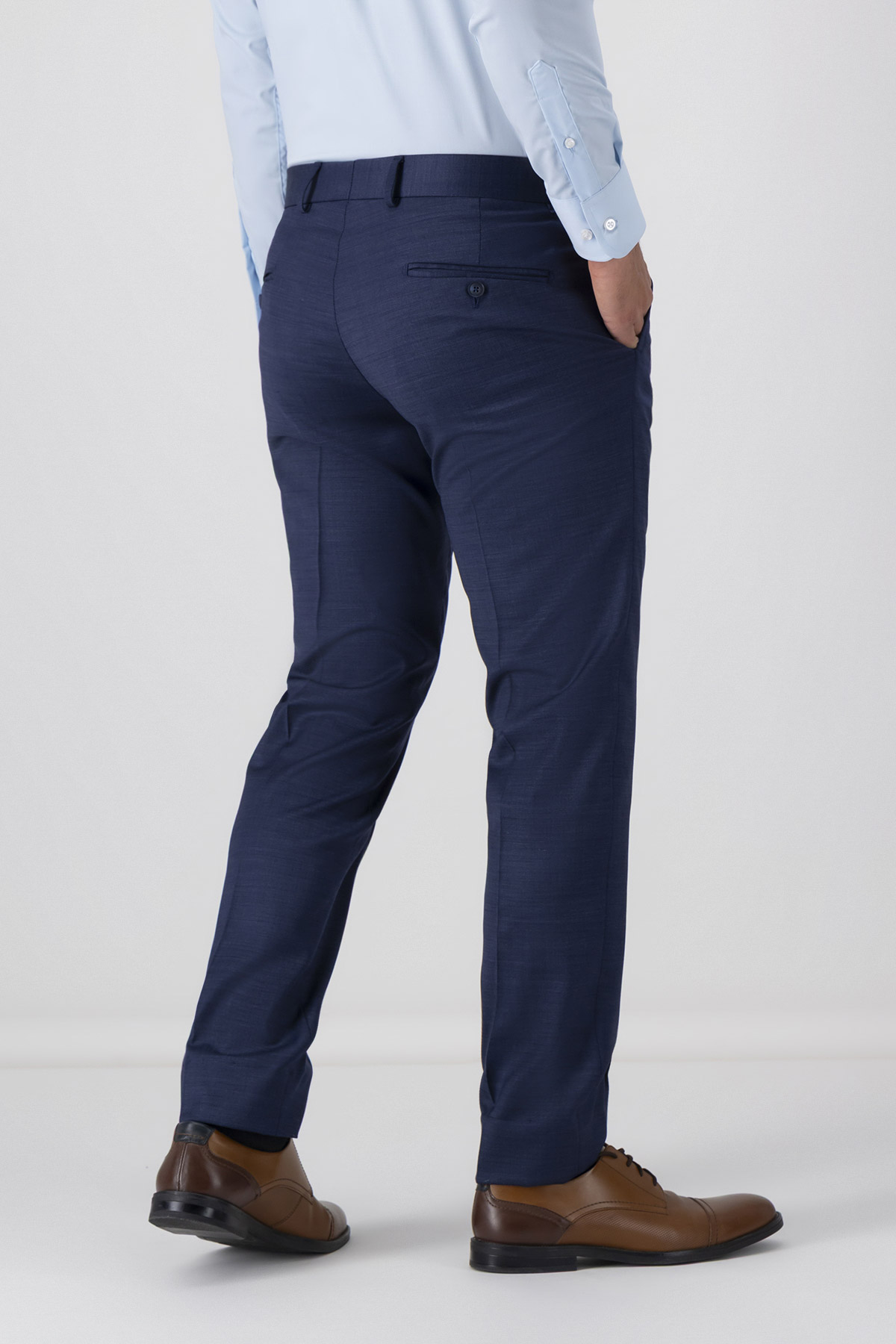 Traje Fresco Di Lana Slim Fit Lamberti