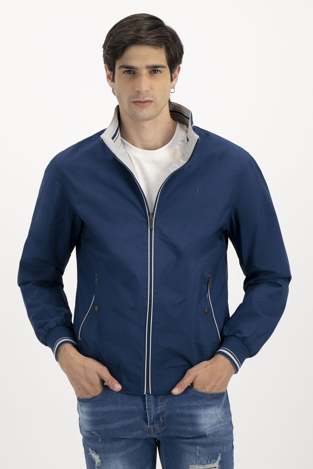 CHAMARRA REVERSIBLE MODERN FIT ROYALTON image number 0