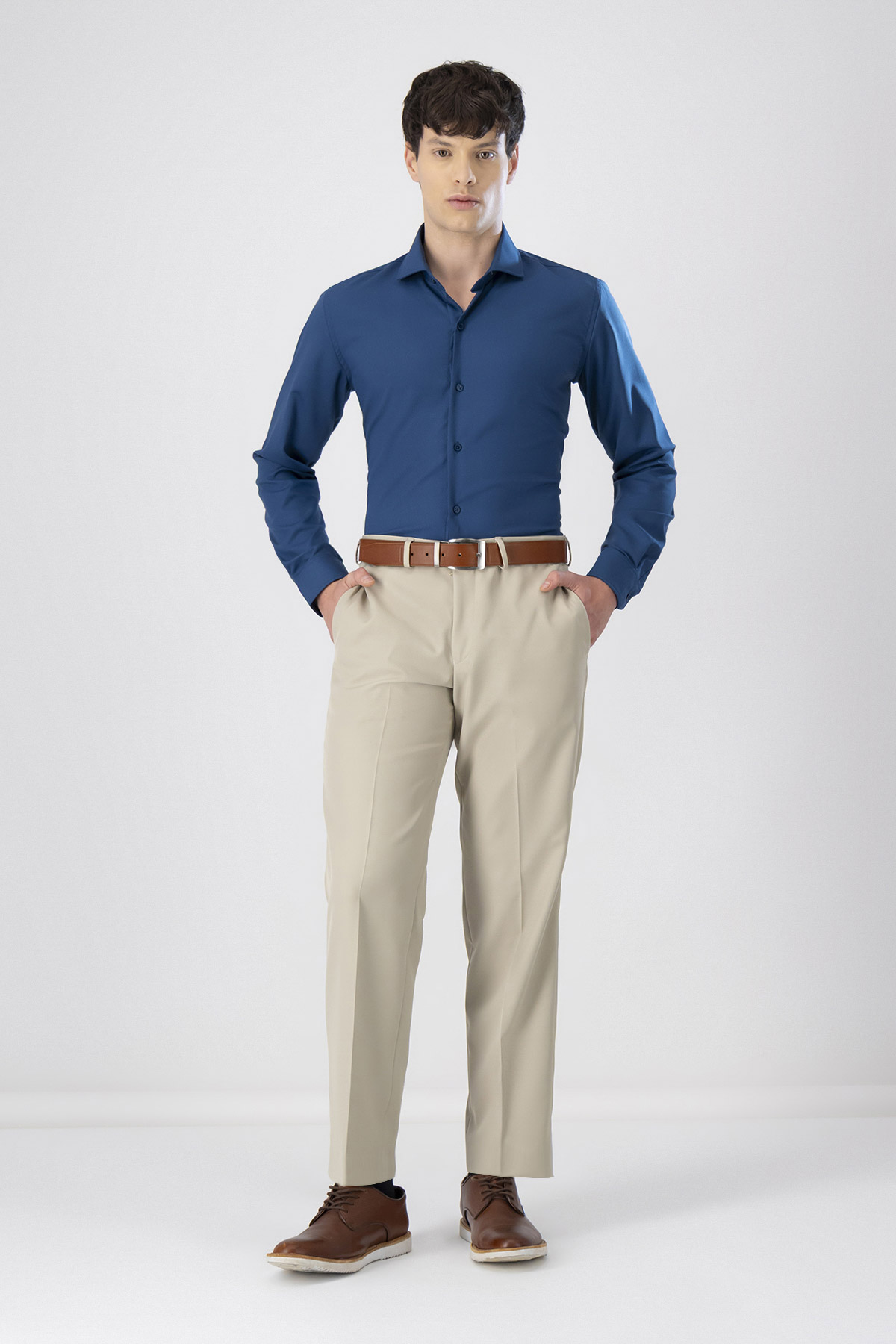 Camisa Formal Bamboo Fiber Skinny Fit Lmental