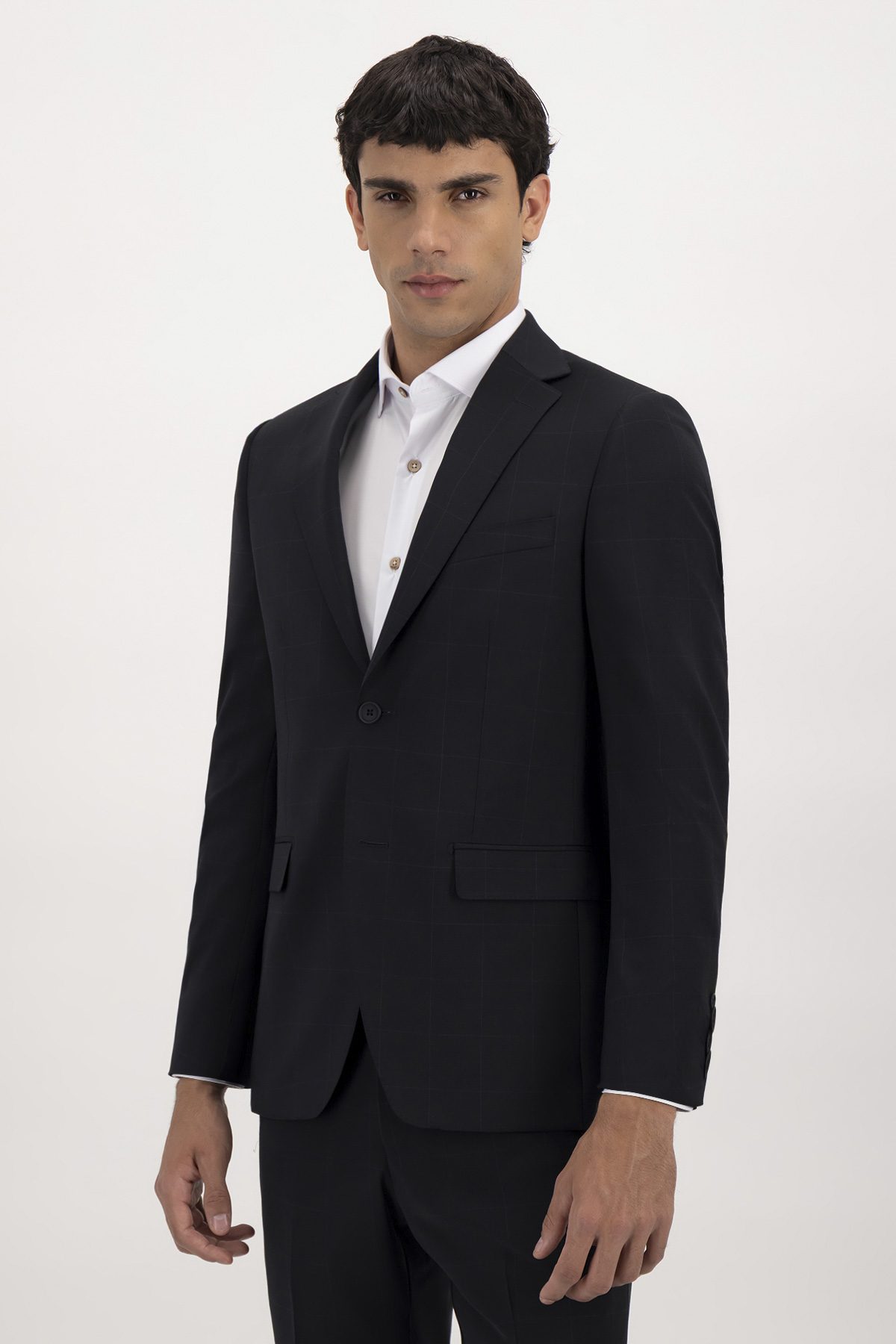 Traje Fresco Di Lana Slim Fit Lamberti