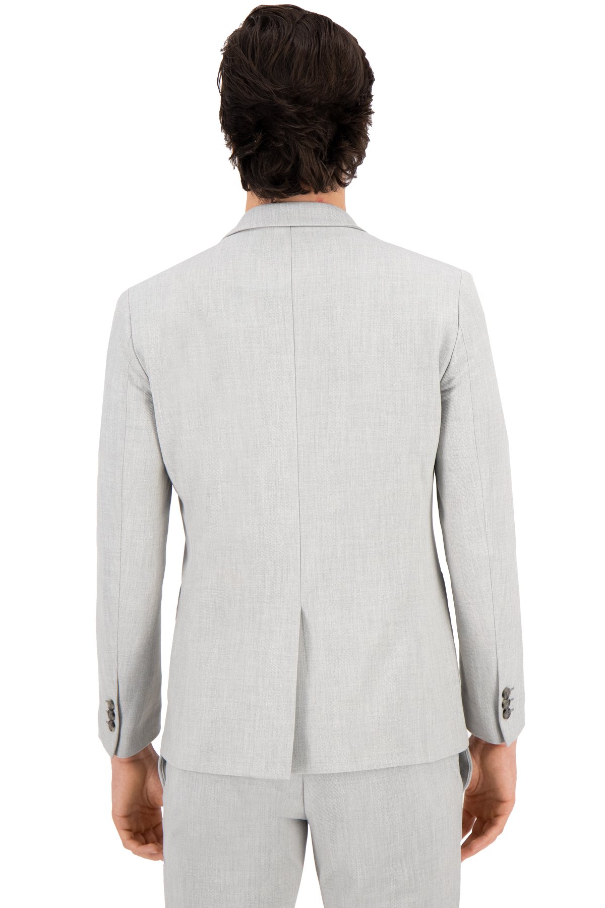 SACO SEPARATE GRIS SLIM FIT LMENTAL image number 2