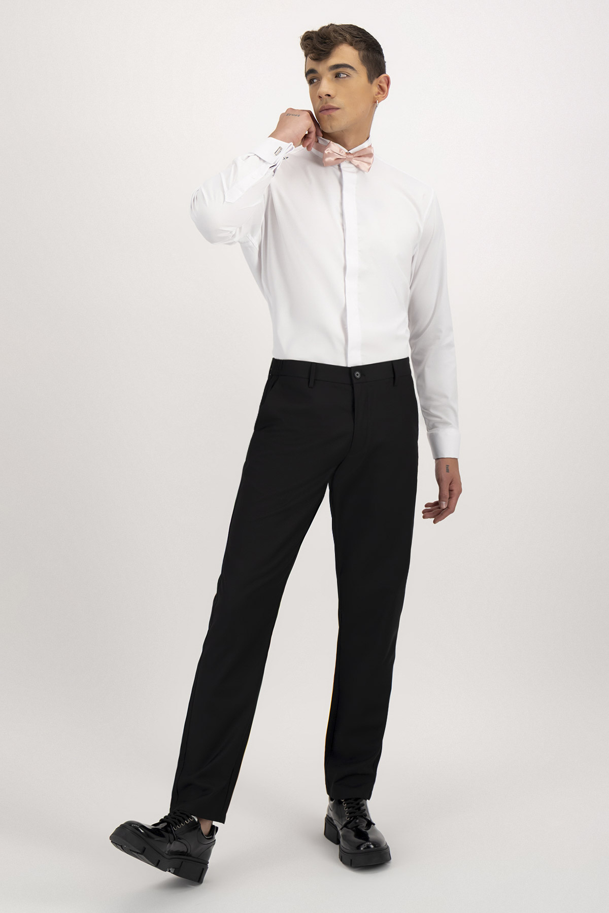 Camisa Etiqueta Milk Touch Slim image number 4