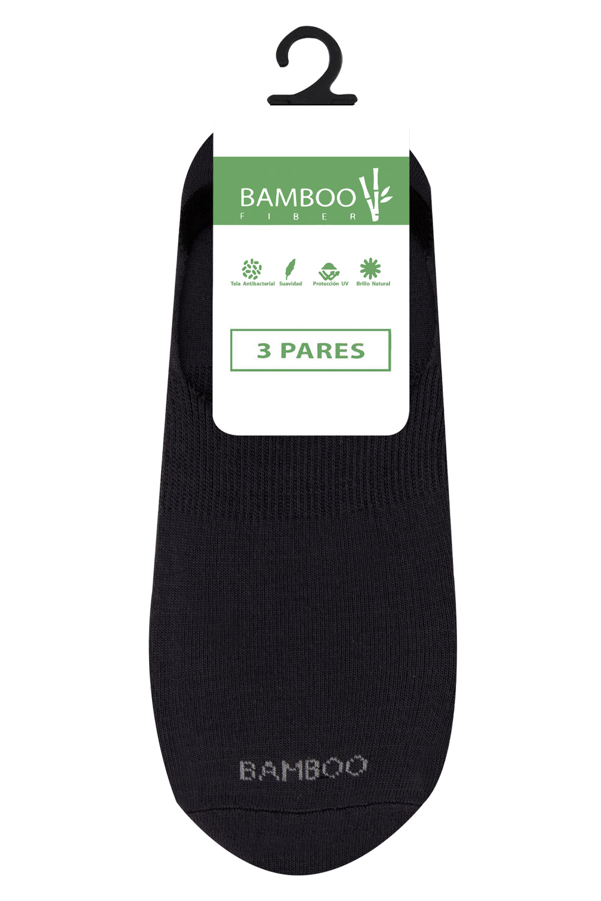 3 Pack Calcetines Bamboo Fiber Mens Fashion image number 0