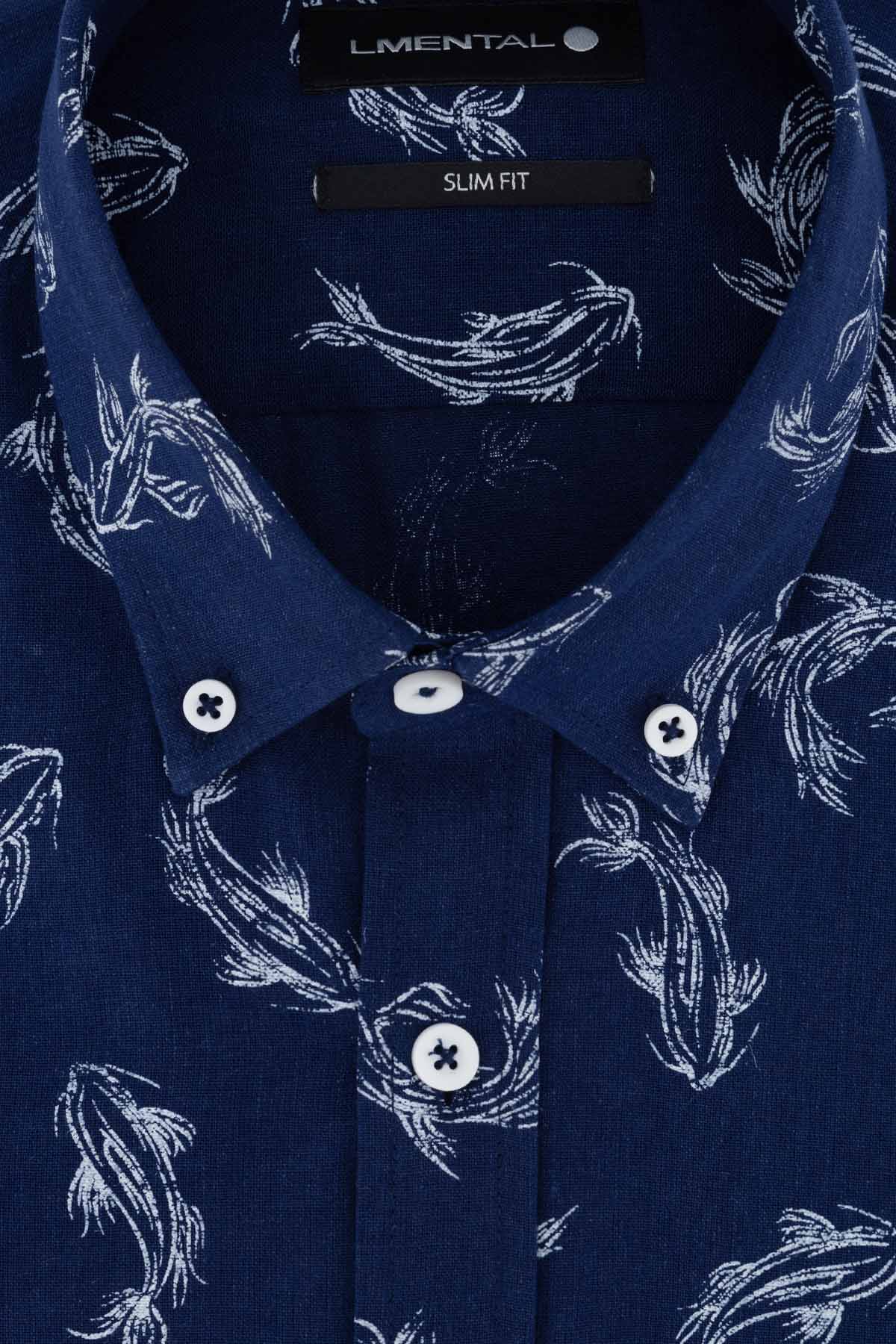 CAMISA CASUAL SLIM FIT LMENTAL image number 3