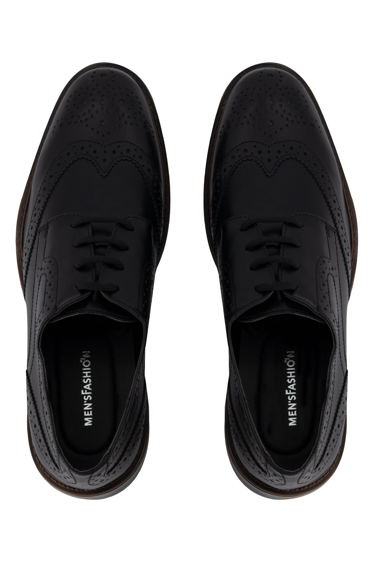 CALZADO NEGRO MENS FASHION image number 2