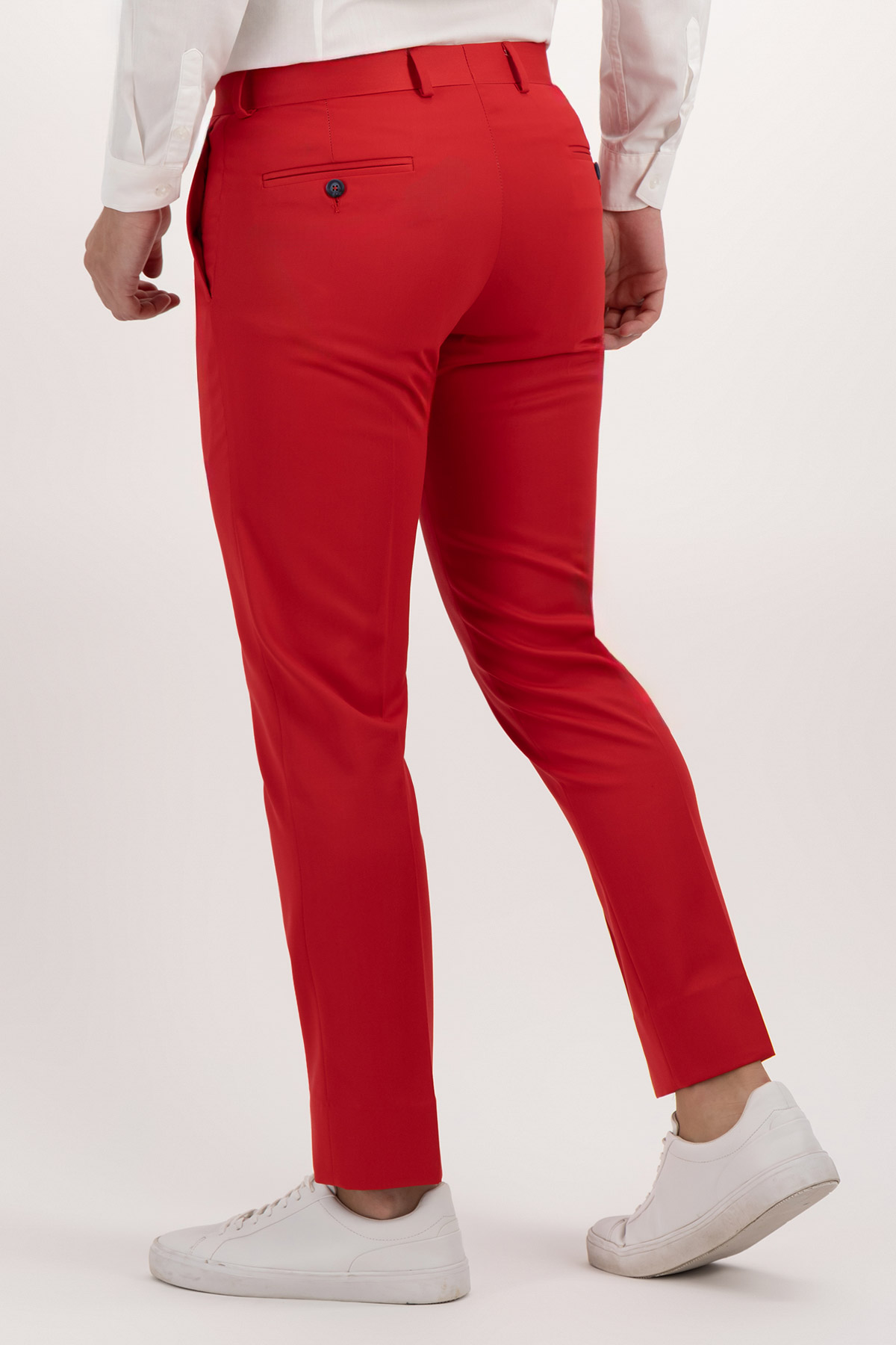 PANTALÓN SEPARATE VESTIR ROJO SLIM FIT LMENTAL image number 2