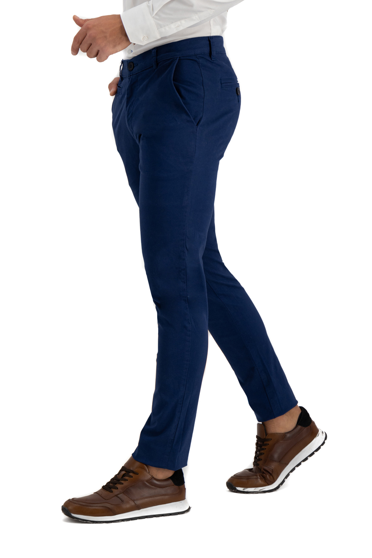 PANTALON SPORT AZUL MARINO SLIM FIT LMENTAL image number 2