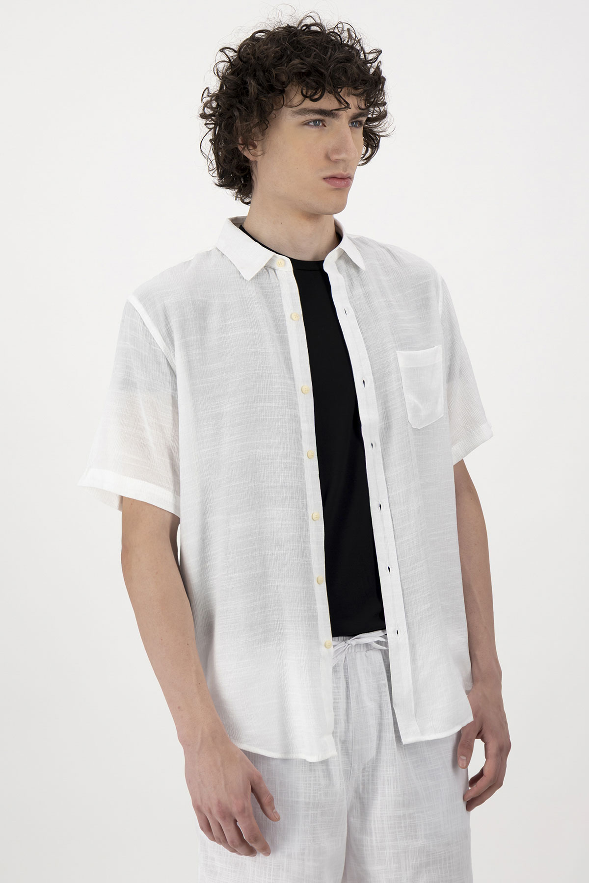 Camisa Casual Slim Fit Lmental