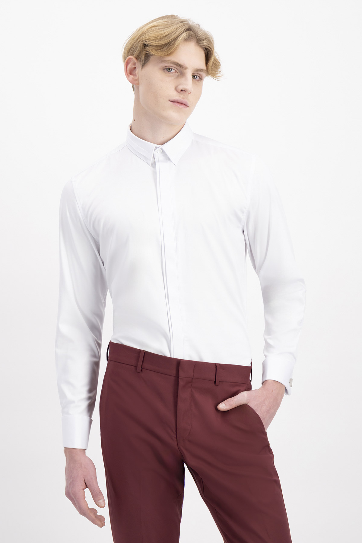 CAMISA CEREMONIA BAMBOO FIBER SLIM FIT LMENTAL