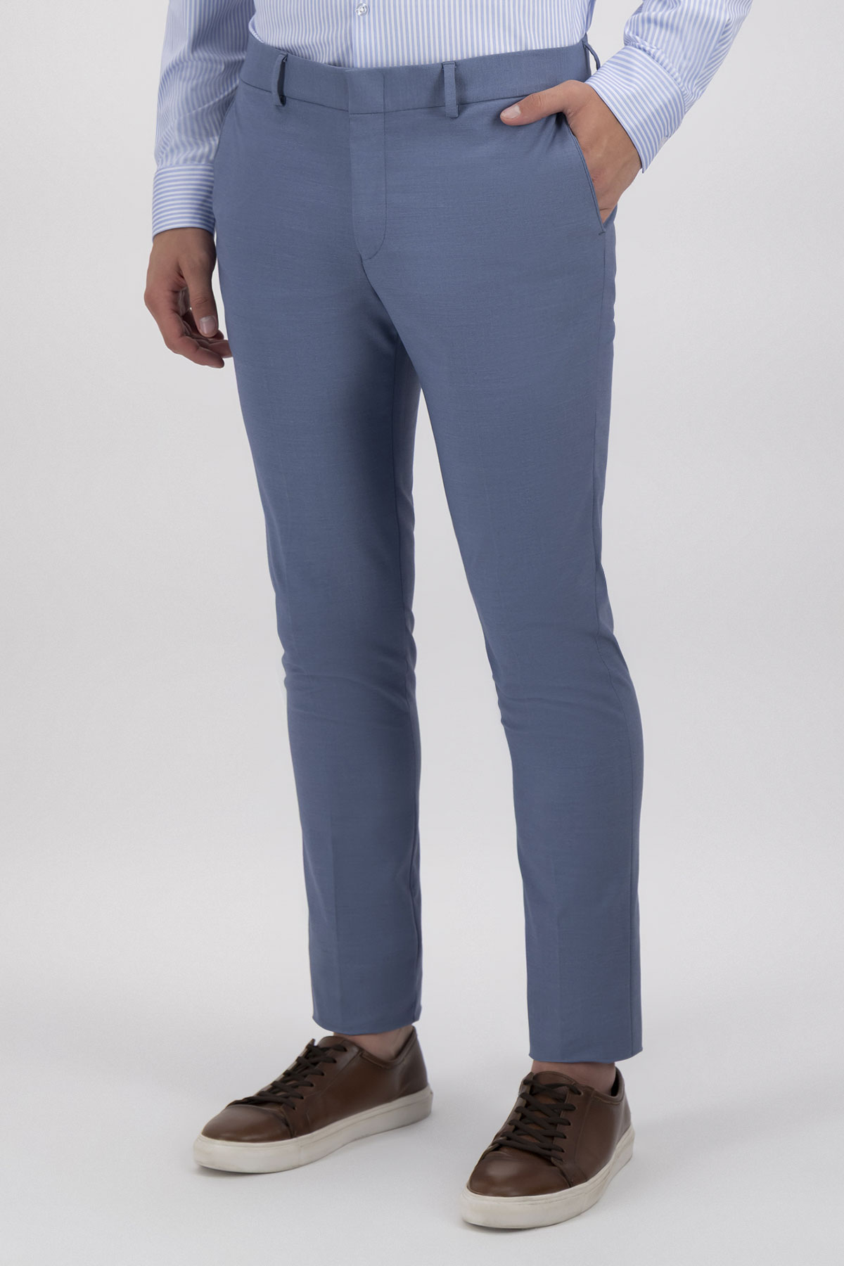 Pantalón Separate Formal Bamboo Skinny Fit Lmental