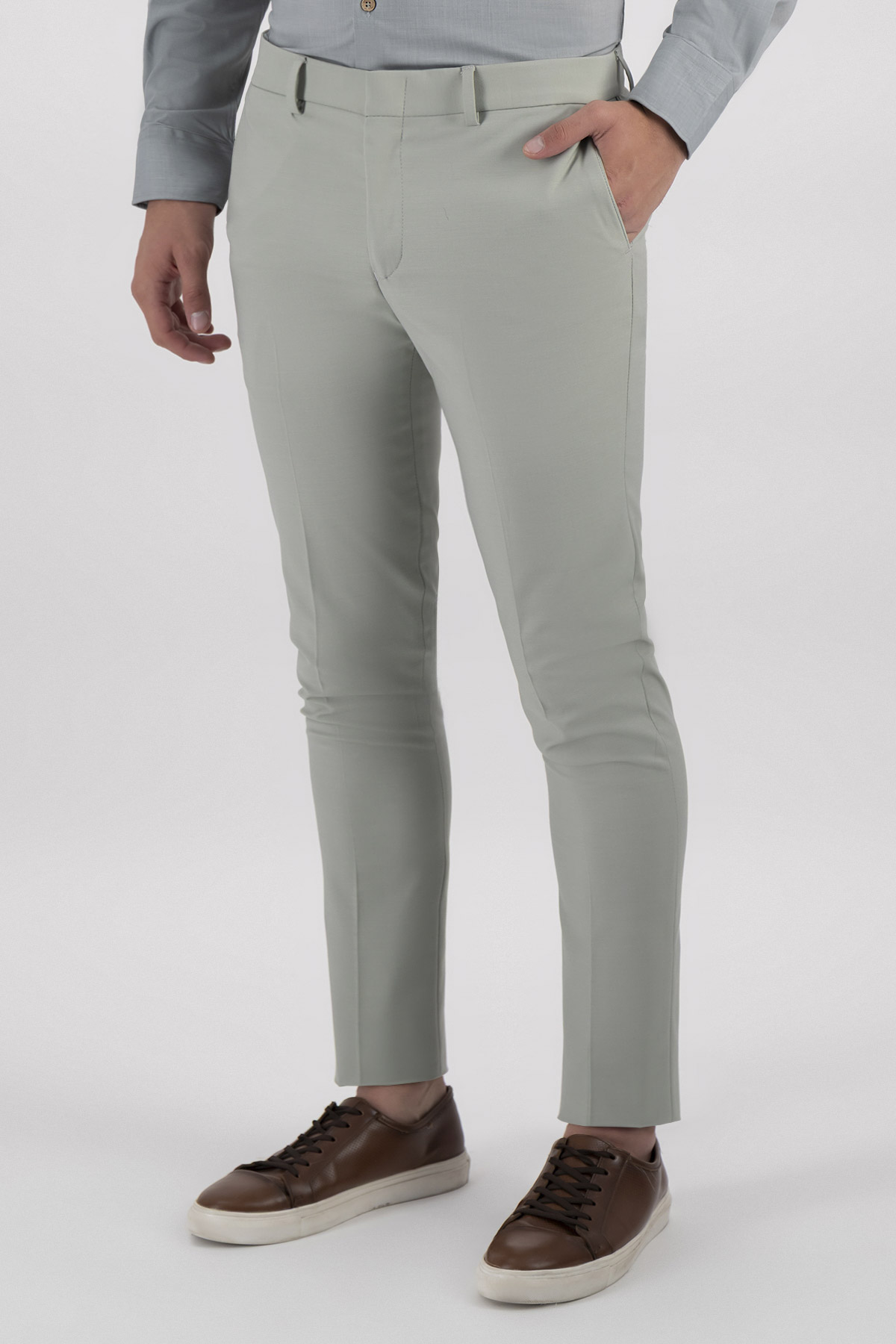 Pantalón Separate Formal Bamboo Skinny Fit Lmental