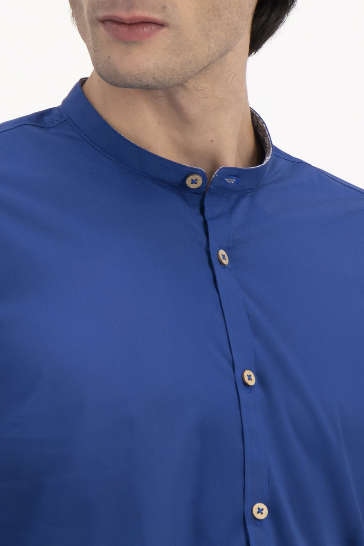 CAMISA CASUAL TLAOLLI SLIM FIT MENS FASHION image number 2
