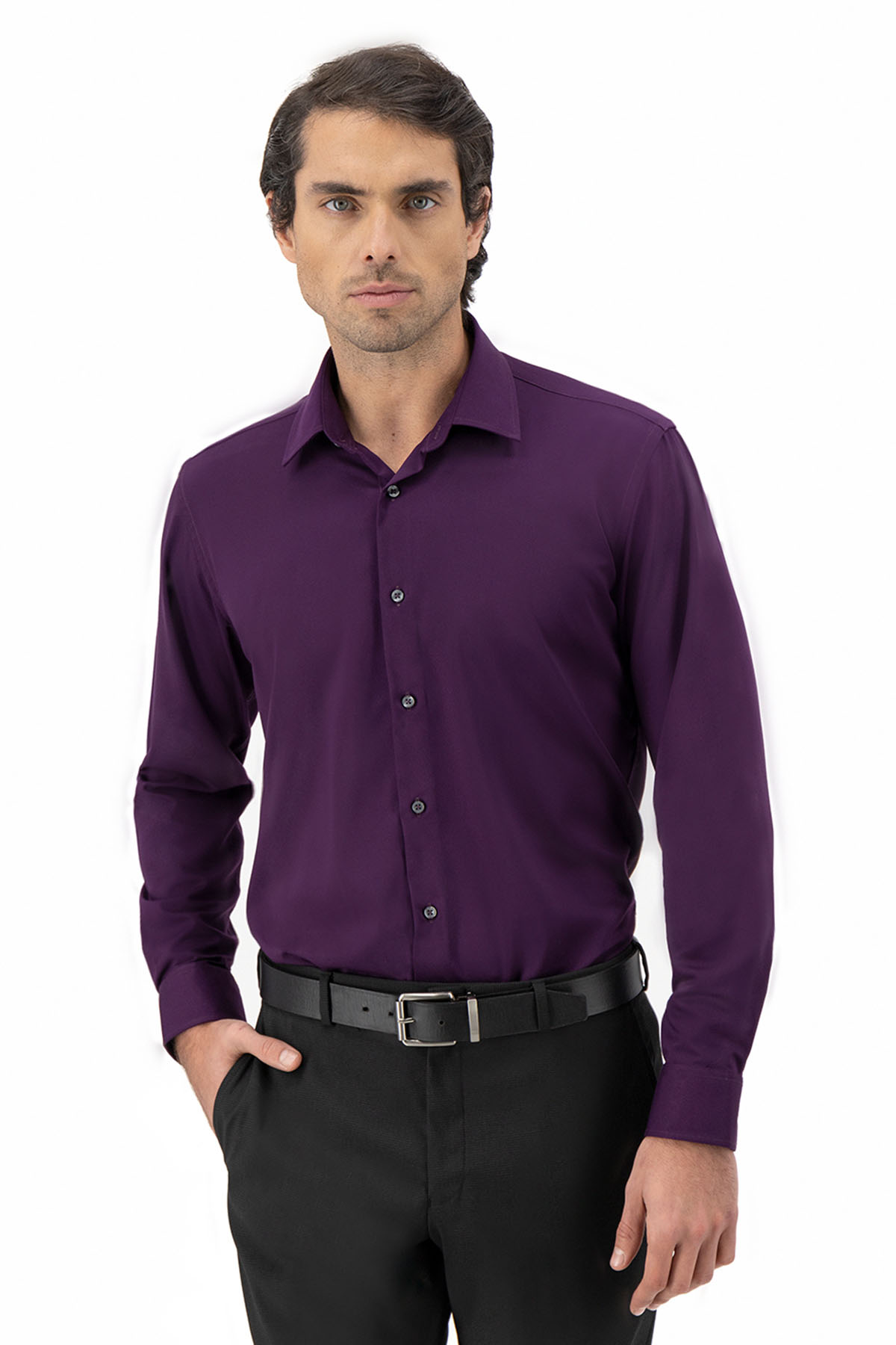 CAMISA FORMAL SLIM FIT LMENTAL image number 0