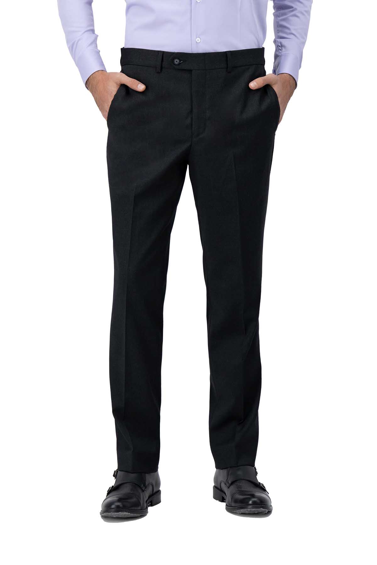 PANTALON VESTIR GRIS OXFORD LAMBERTI image number 0