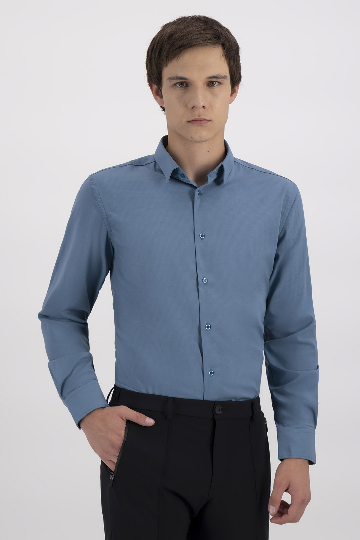 Camisa Formal Milk Skinny Fit
