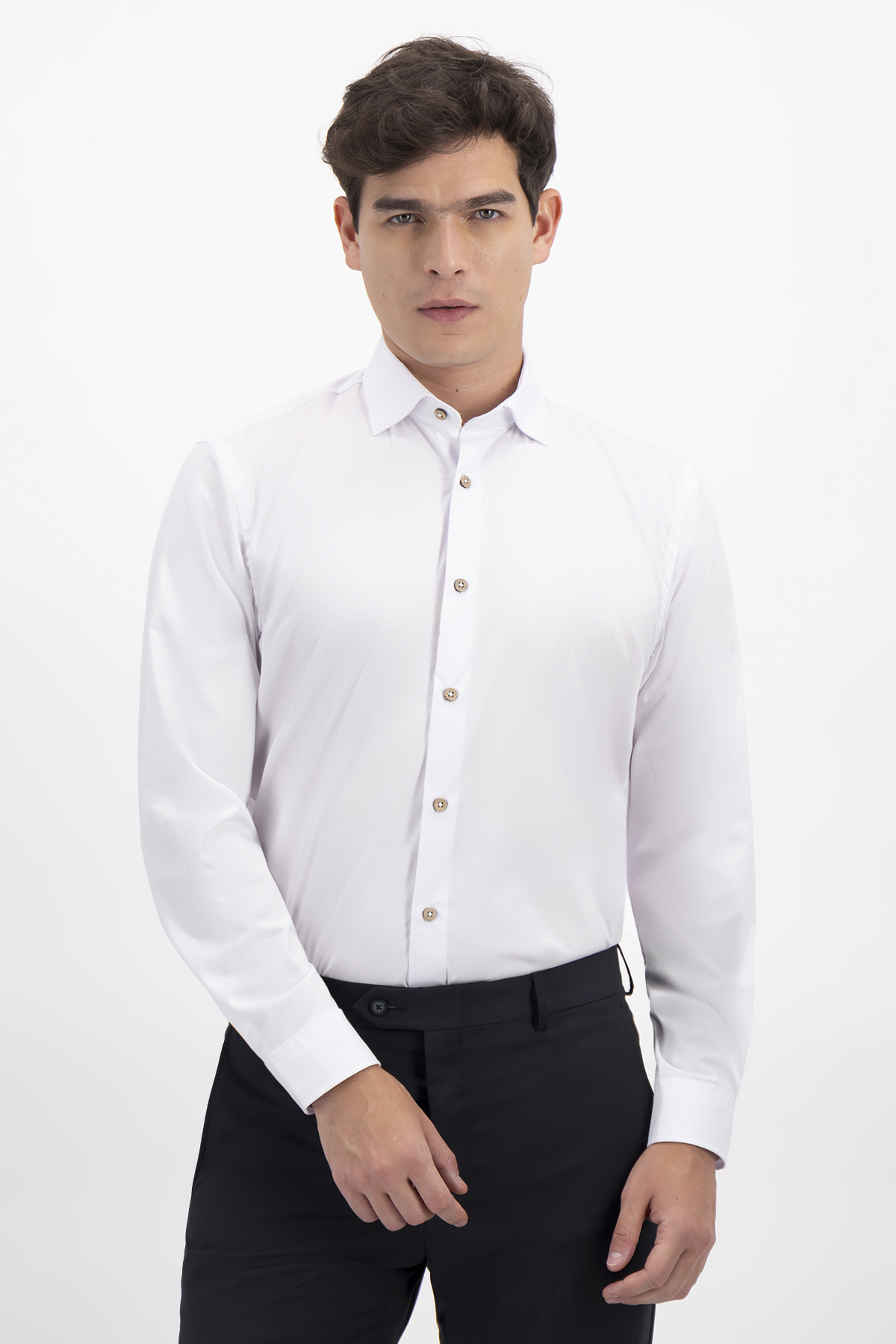 CAMISA CASUAL TLAOLLI SLIM FIT MENS FASHION image number 0