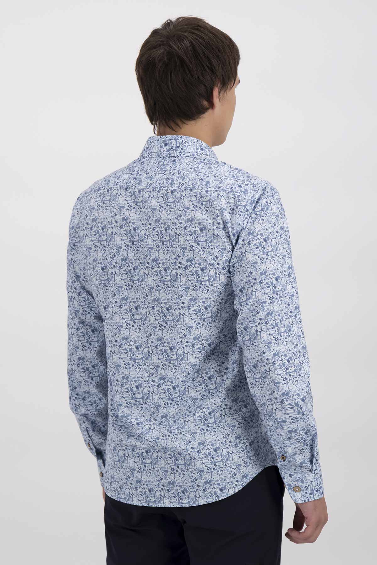 Camisa Casual Tlaolli Slim Fit