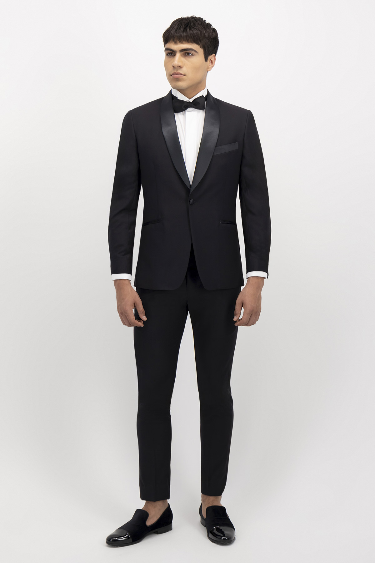 TRAJE SMOKING BAMBOO FIBER SLIM FIT LMENTAL image number 0