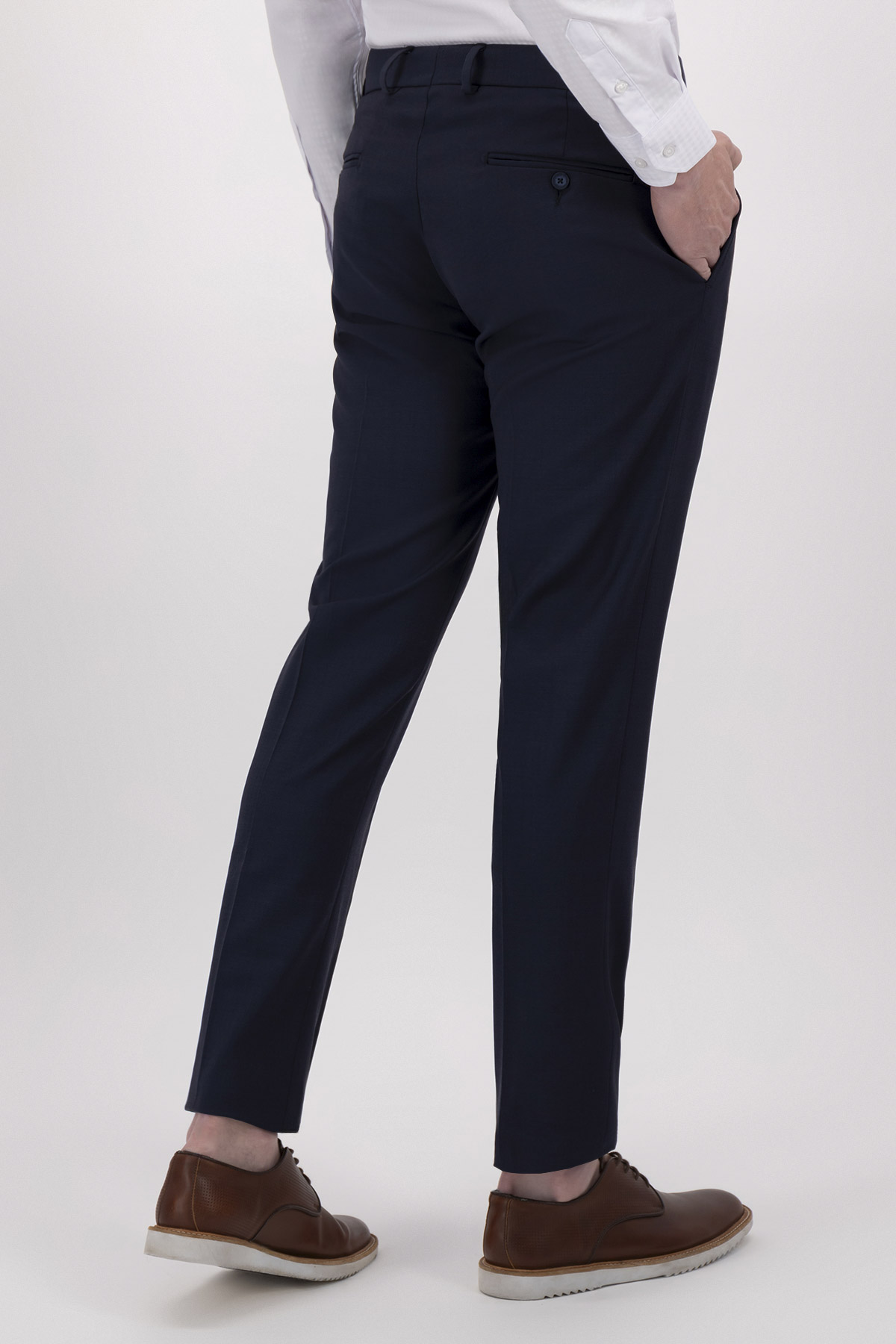 Pantalón Formal Fresco di lana slim fit lamberti
