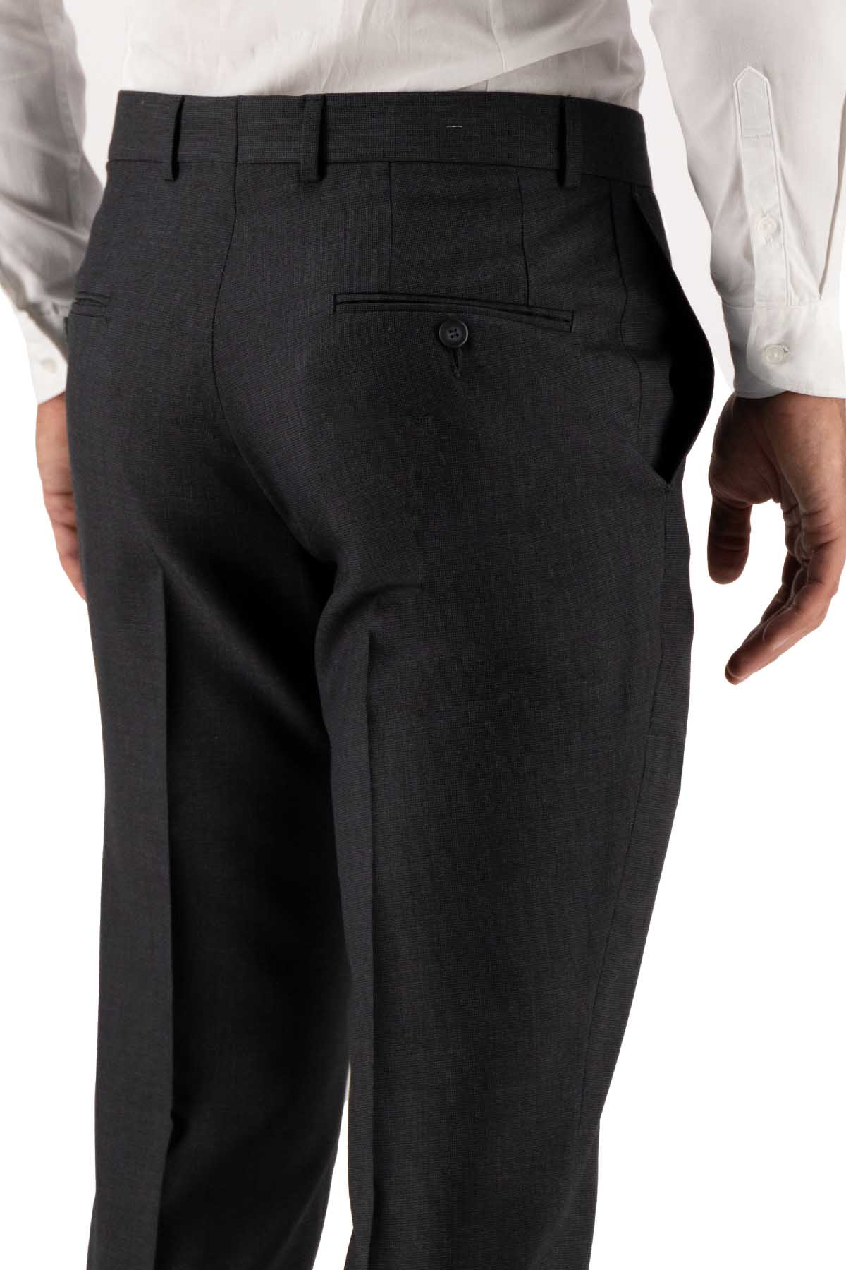 PANTALÓN VESTIR GRIS OXFORD MODERN FIT SONNETI image number 3