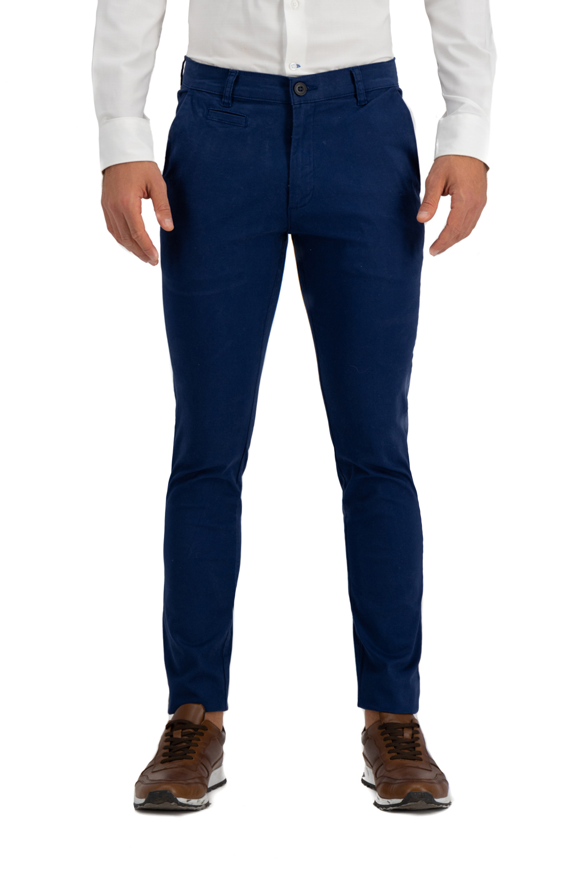 PANTALON SPORT AZUL MARINO SLIM FIT LMENTAL image number 1