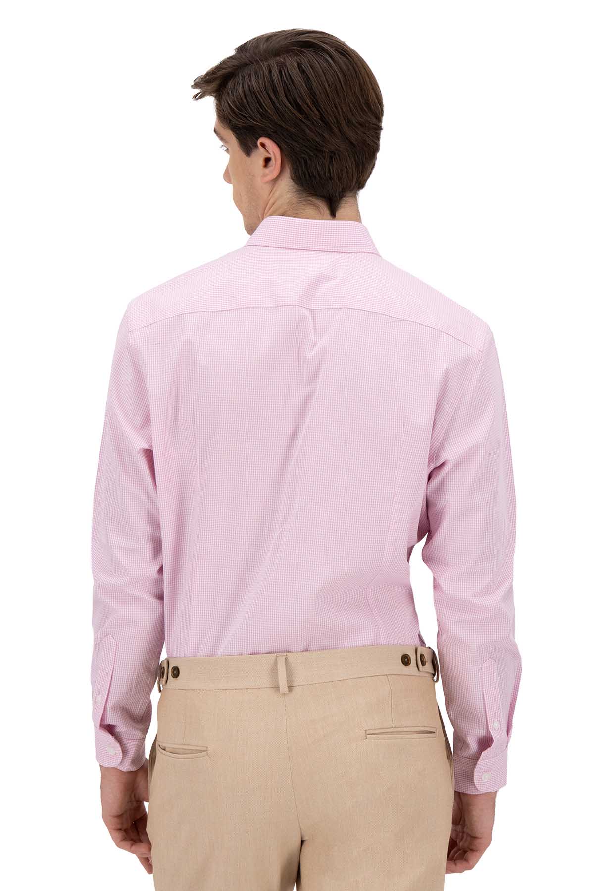 CAMISA CASUAL ROSA PASTEL SLIM FIT LMENTAL image number 2