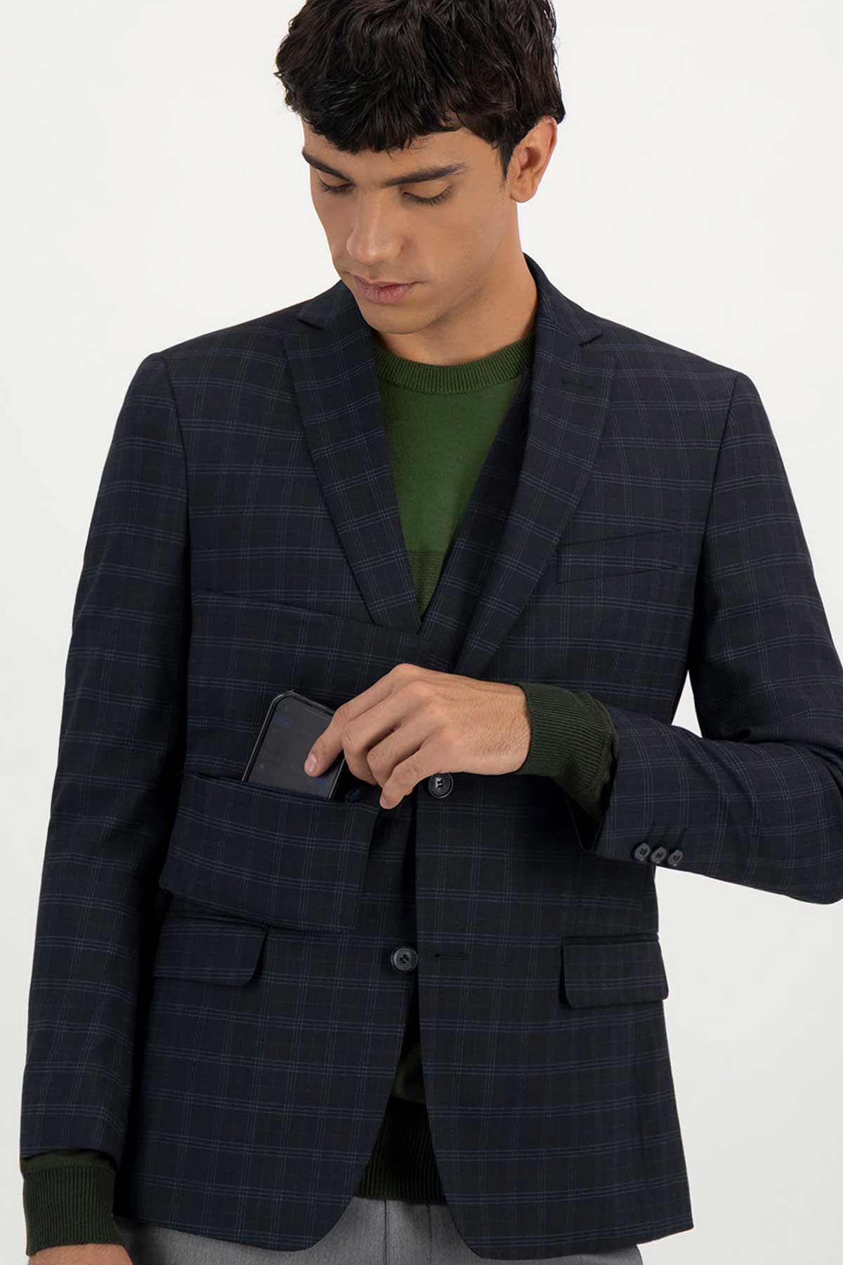 Saco Metro Jacket Slim Fit Sonneti