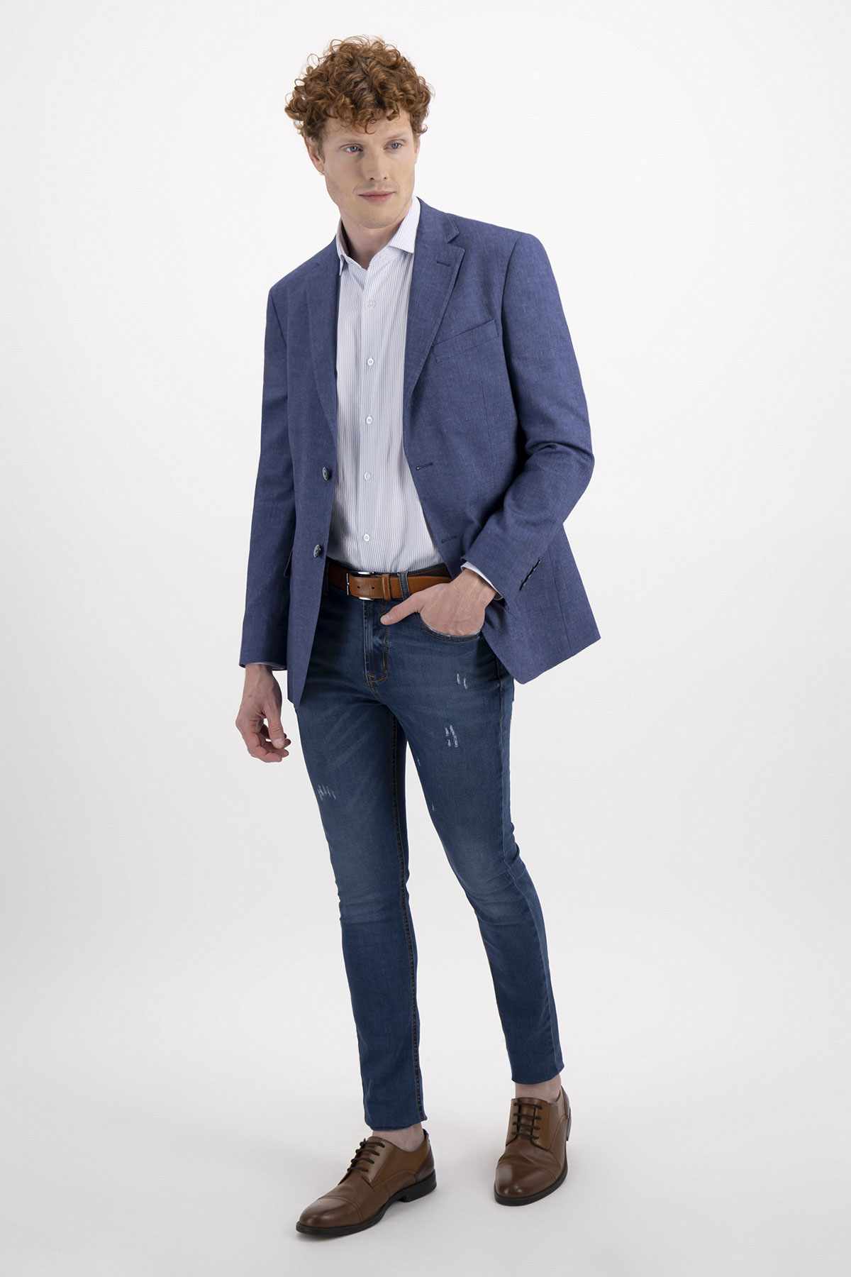 SACO CASUAL CONTEMPORARY FIT LAMBERTI image number 2