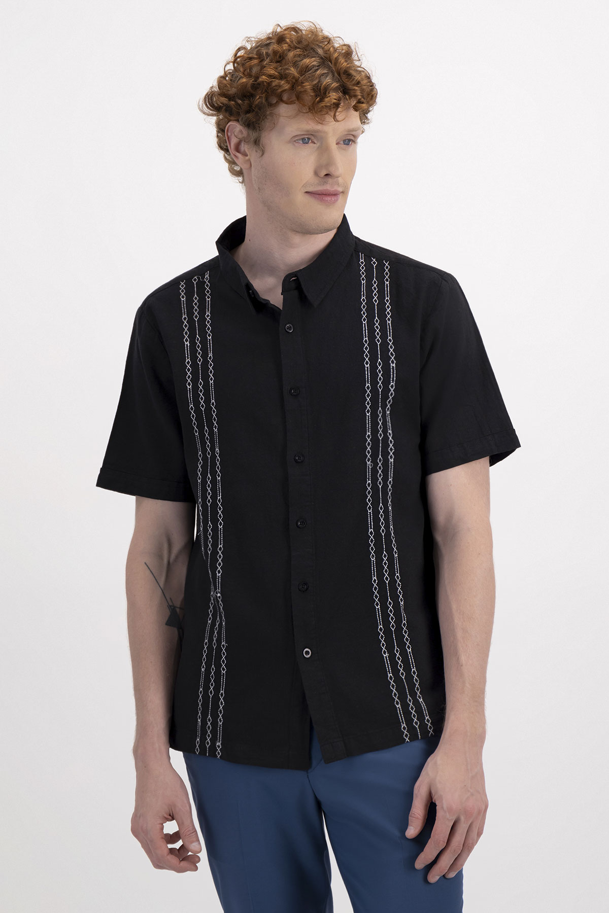 GUAYABERA CASUAL CONTEMPORARY FIT GUAYAHABANA