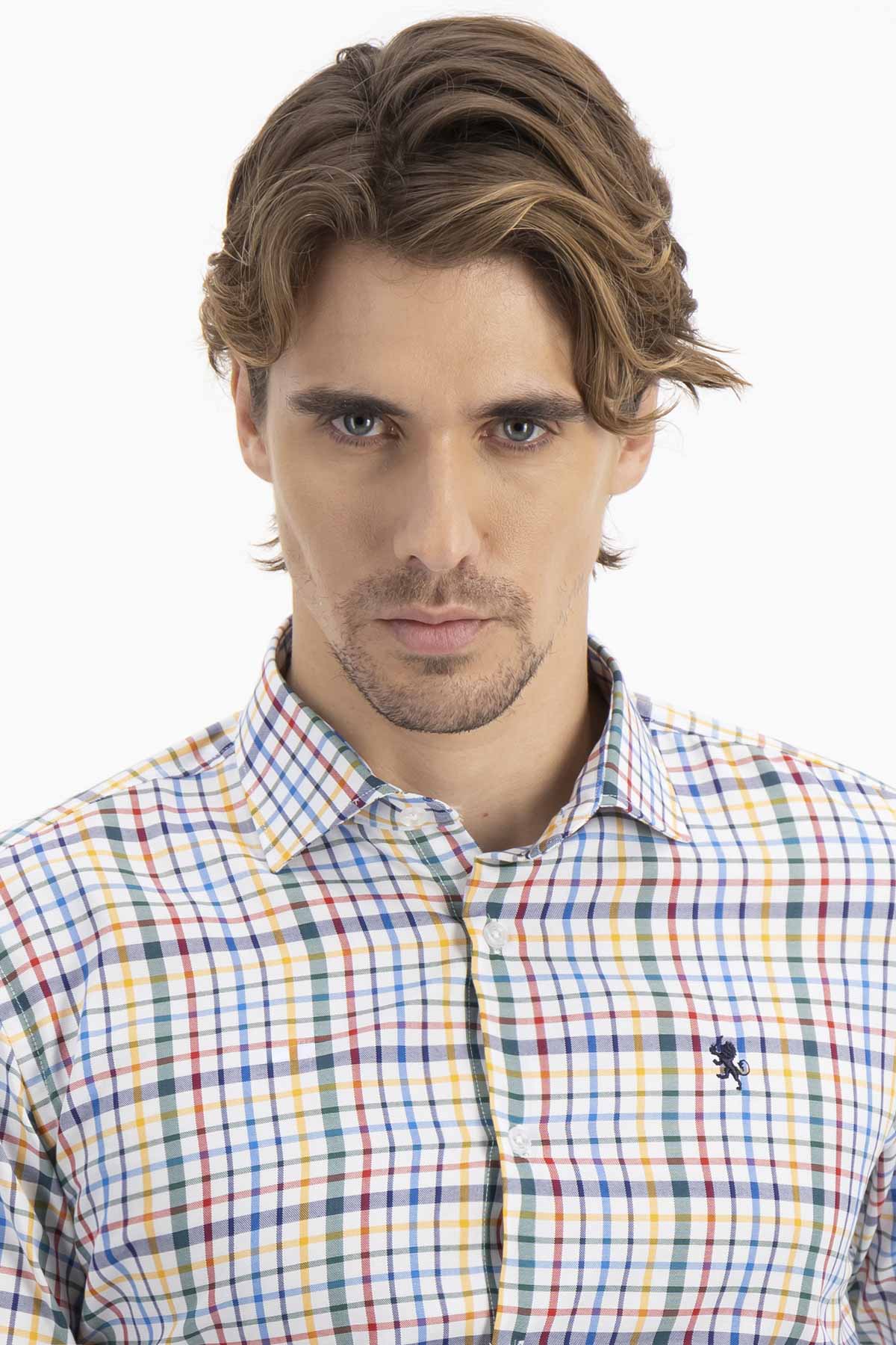 CAMISA CASUAL TENCEL EASY DRY CONTEMPORARY FIT LAMBERTI image number 1