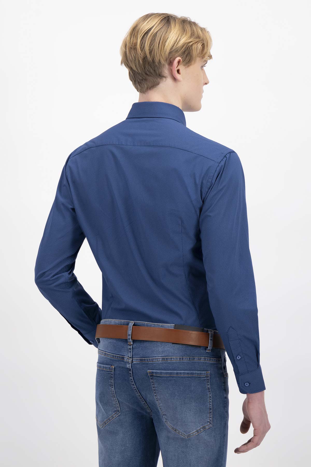 CAMISA FORMAL BAMBOO FIBER SLIM FIT LMENTAL