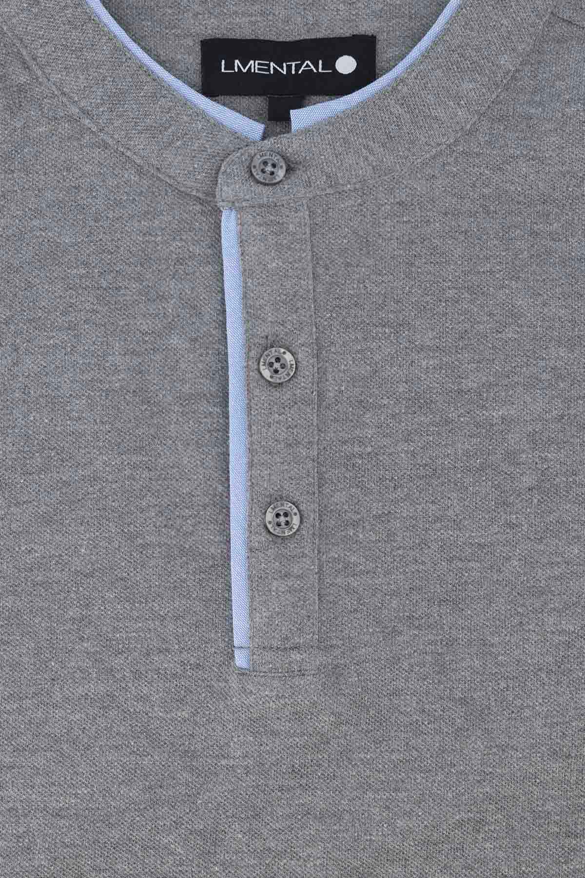PLAYERA TIPO POLO SLIM FIT LMENTAL image number 3
