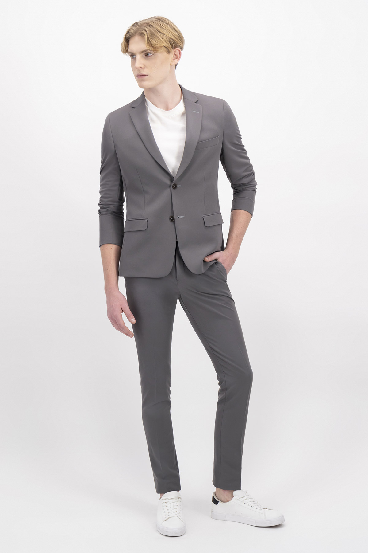 SACO SEPARATE MOVE SKINNY FIT LMENTAL image number 2