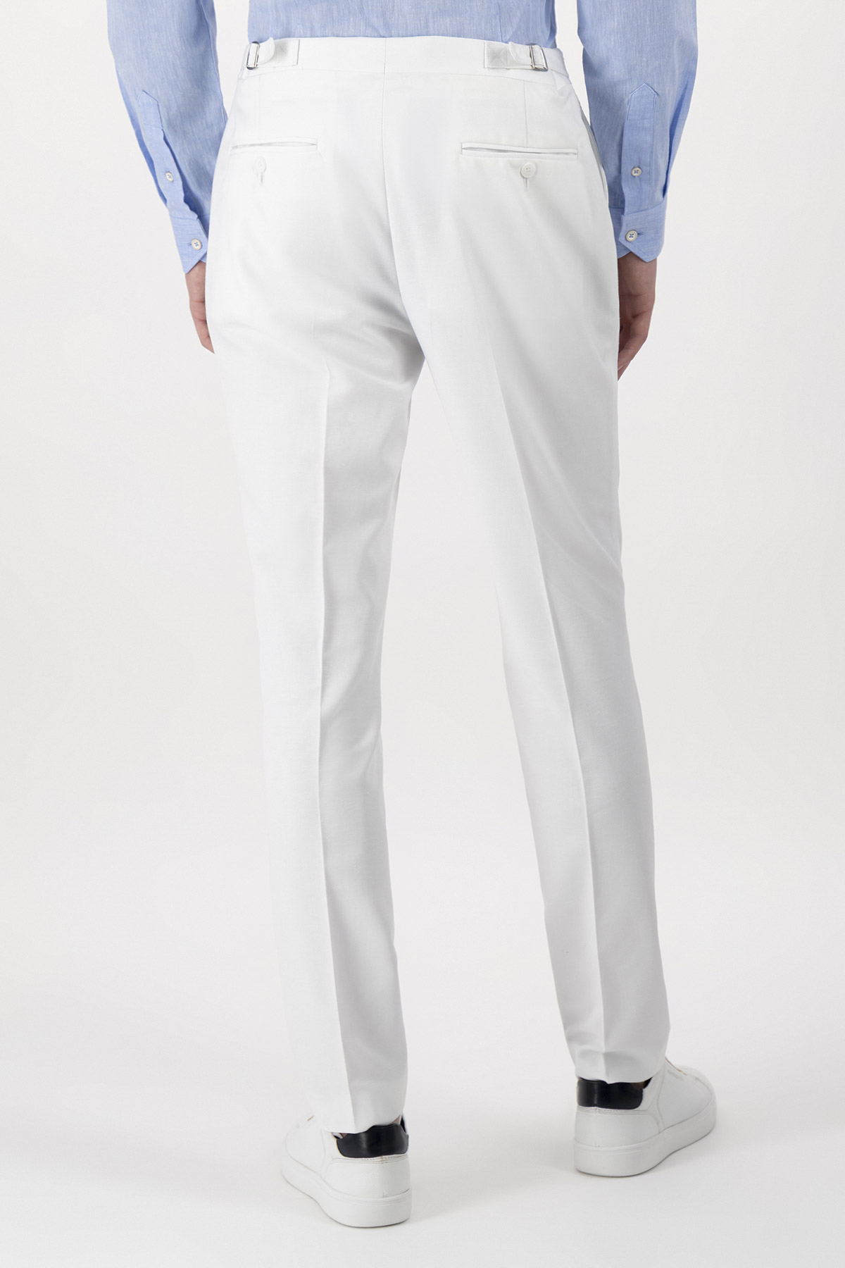 Pantalón Formal Linen Slim Fit Lamberti